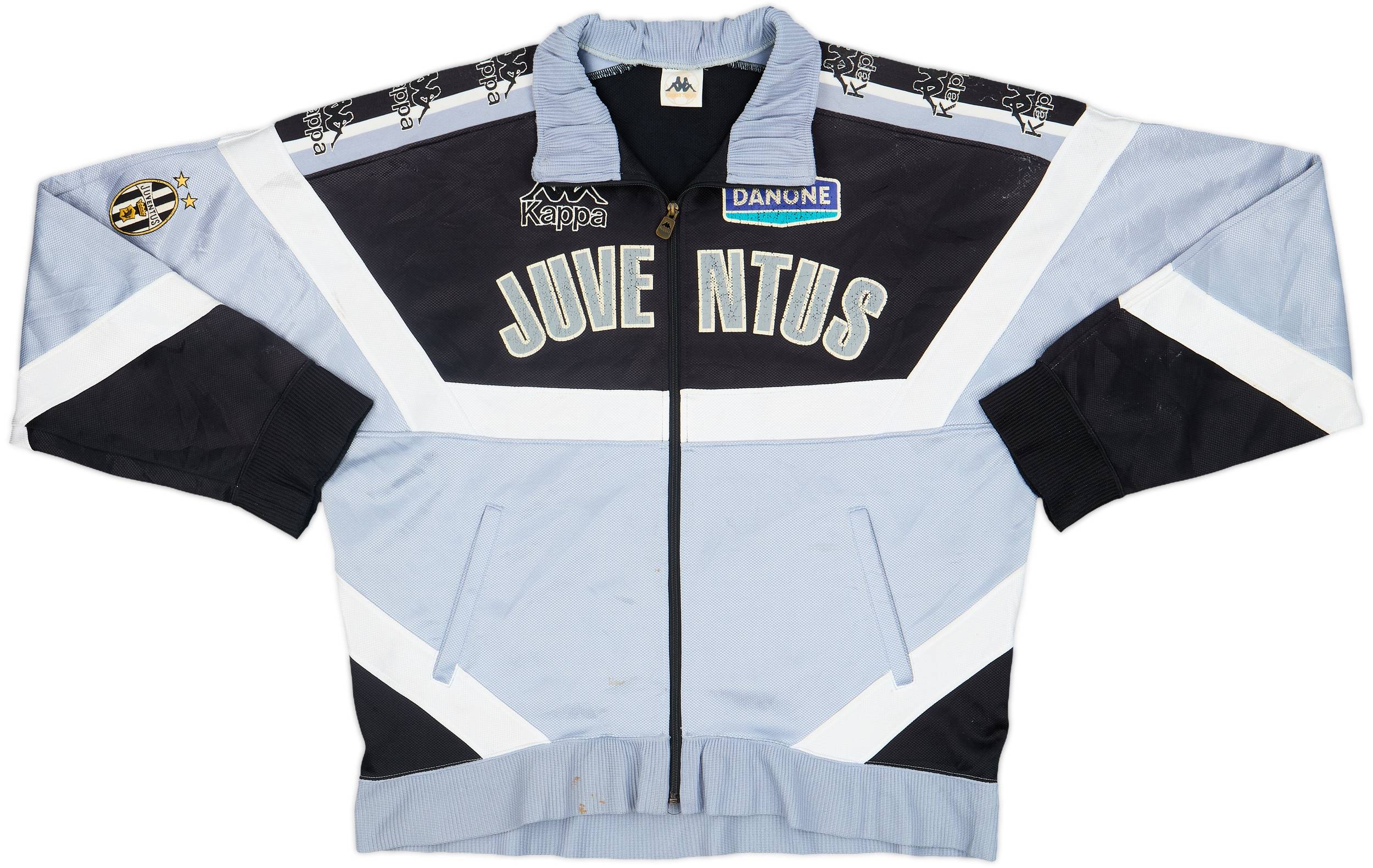 Kappa 94/95”JUVENTUS ウィンドジャケット。 1994-95 Juventus Kappa Track Jacket - 5/10 - (XL)