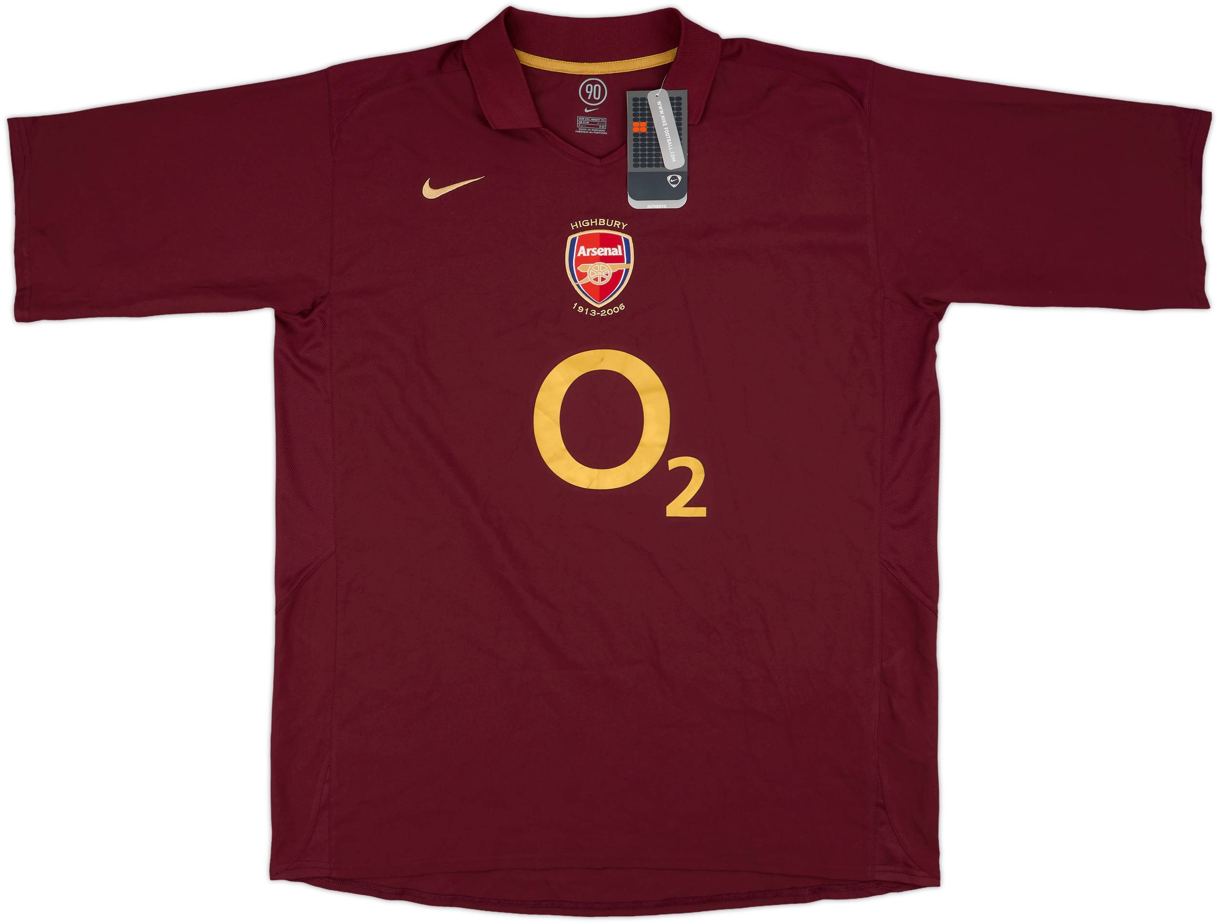 2005-06 Arsenal Home Shirt v.Persie #11 (XXL) 2005-06 Arsenal Home Shirt v.Persie #11 (XXL)