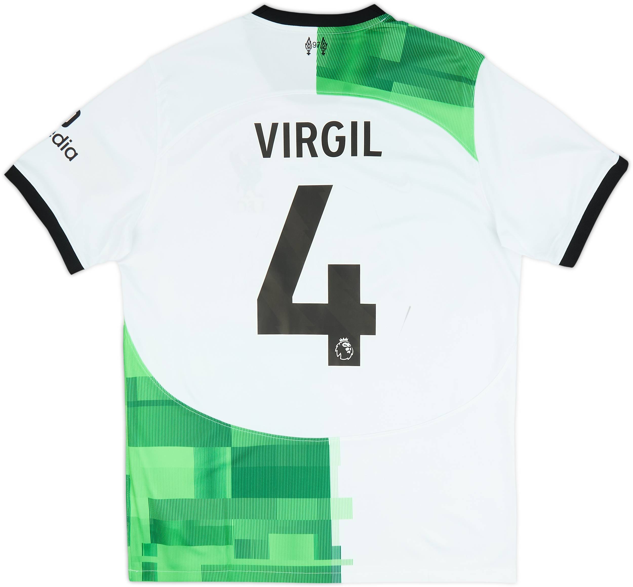 2023-24 Liverpool Away Shirt Virgil #4