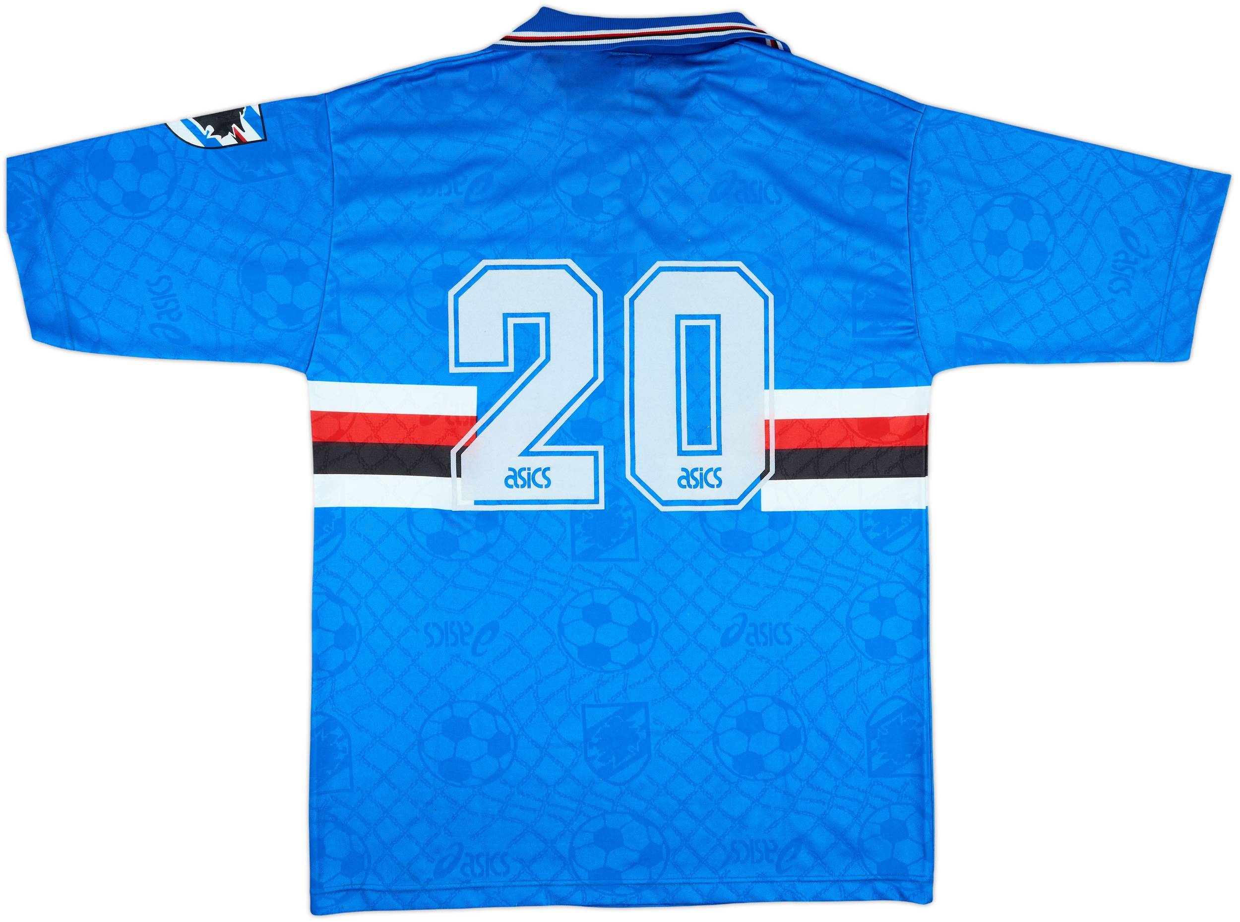 1994-95 Sampdoria Home Shirt #20 - 8/10 - (XXL)