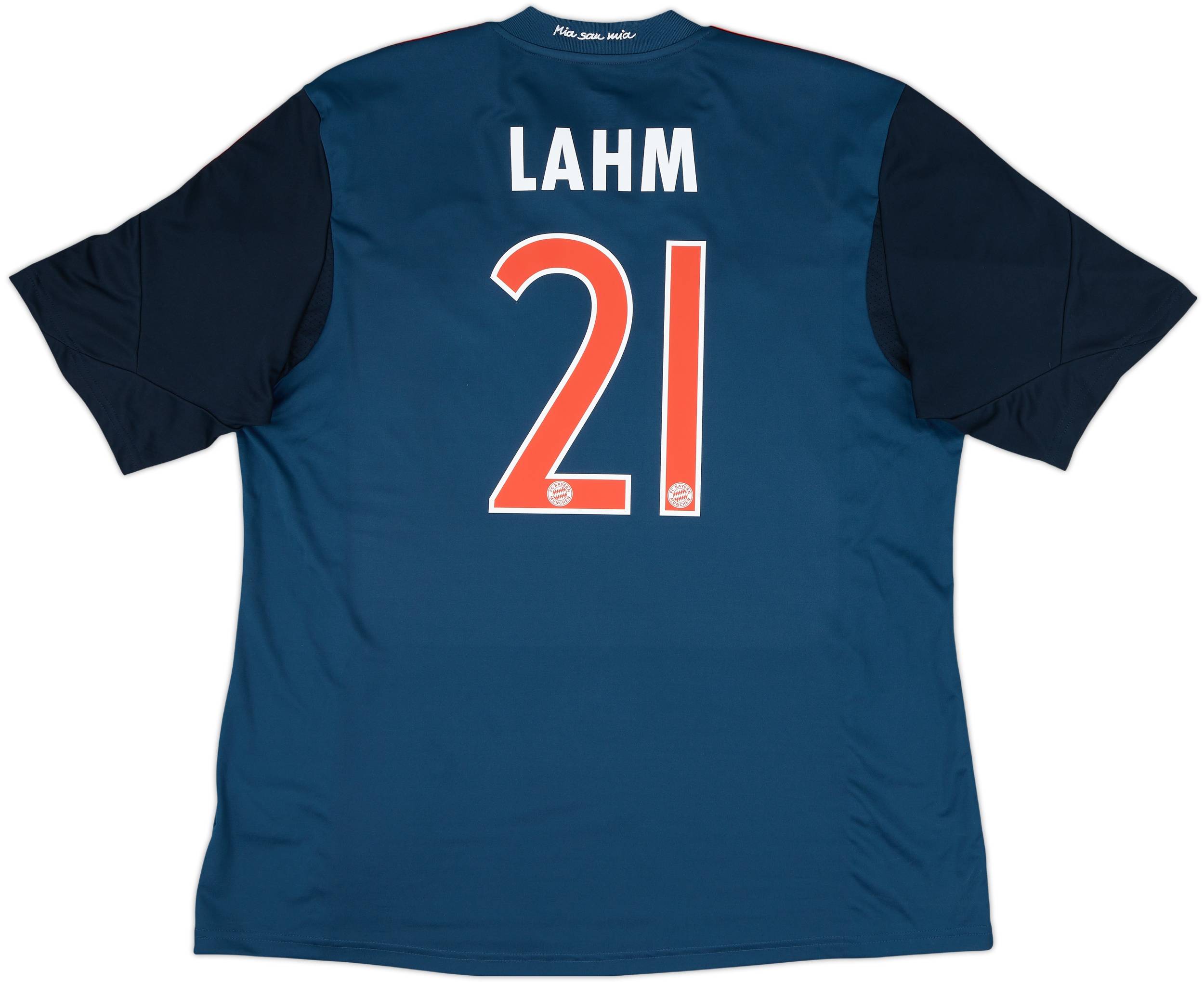 Bayern München 2013-14 Thirdユニ 21 LAHM 2013-14 Bayern Munich Third Shirt Lahm #21 - 9/10 - (XL)