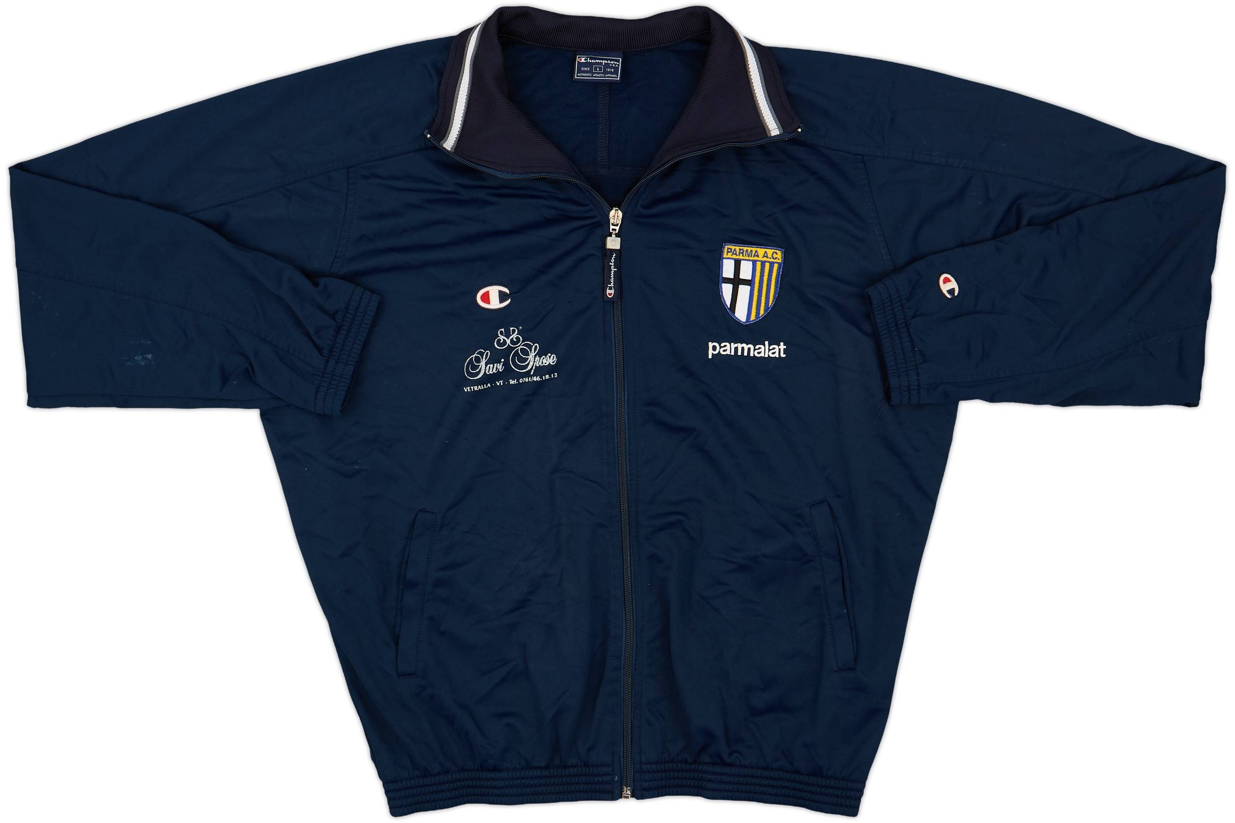1999-00 Parma Champion Track Jacket - 8/10 - (L)