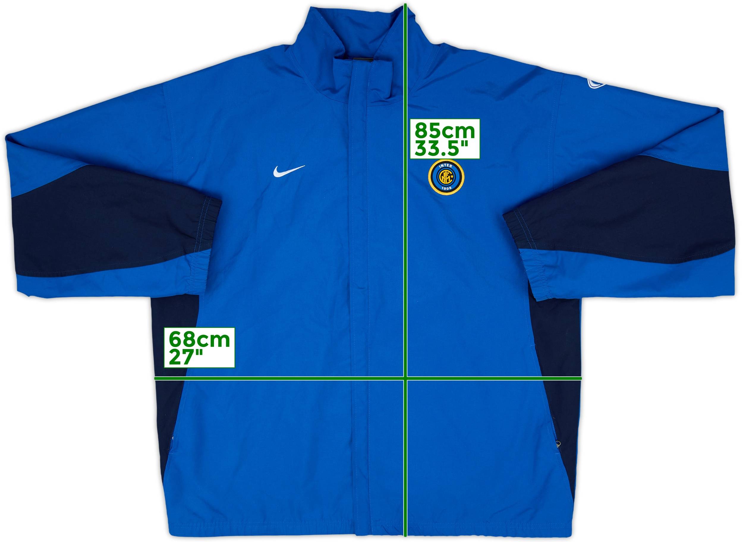 Nike INTER 1908 ウィンドブレーカー Sサイズ Nike INTER 1908 ウィンドブレーカー Sサイズ ウェア