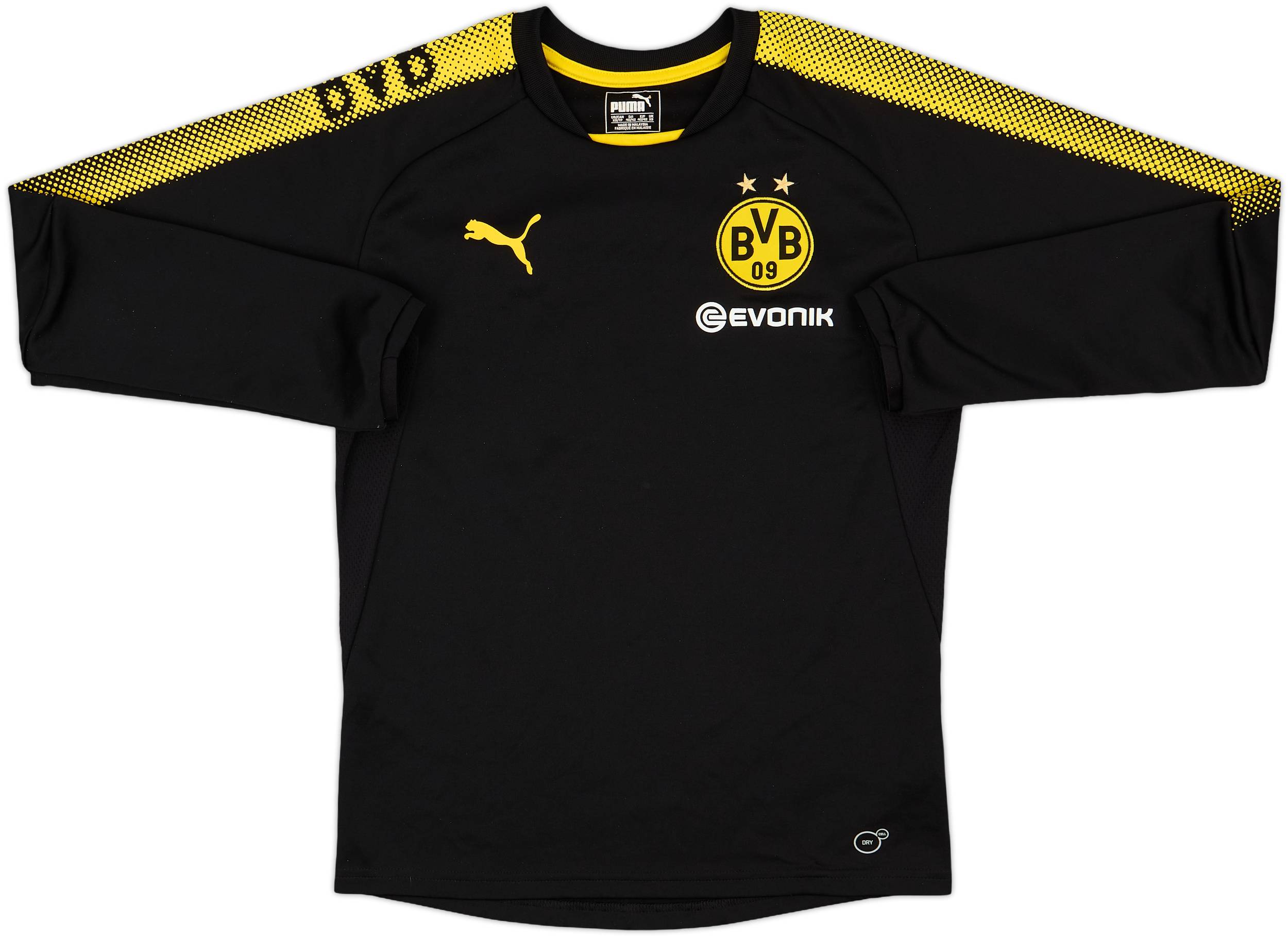 【WOOHWA】BURMUDA TR PT 2017-18 Borussia Dortmund Puma Sweat Top - 8/10 - (XS)