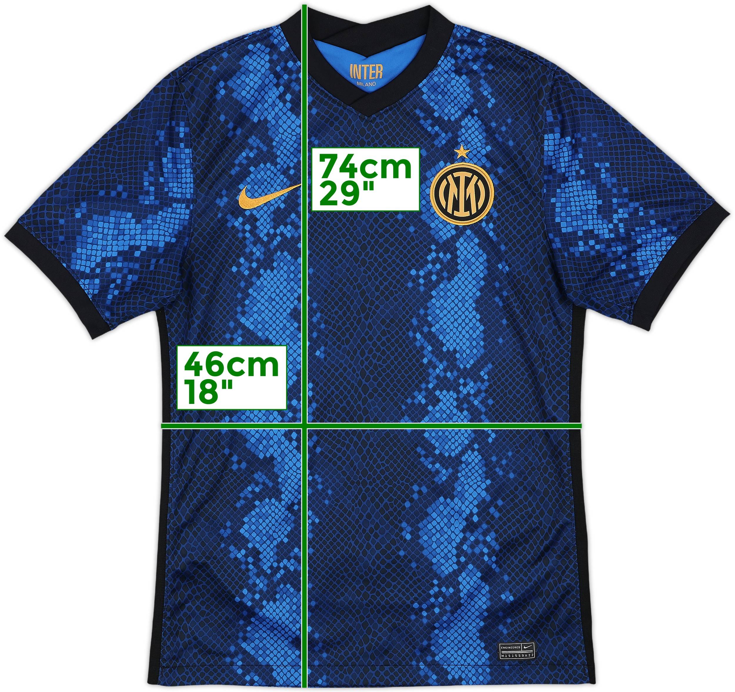 2021-22 Inter Milan Home Shirt - 8/10 - (S)
