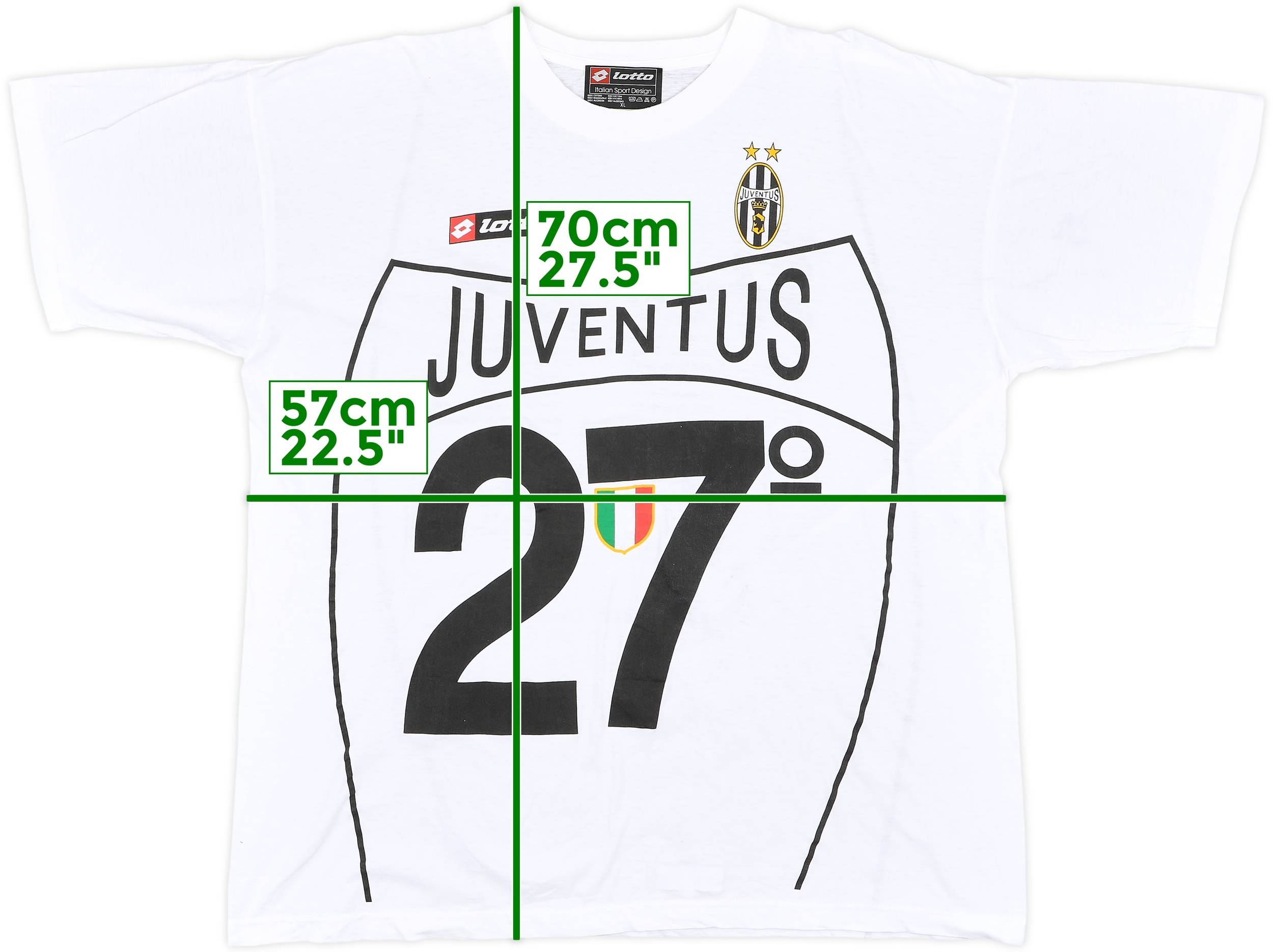 JUVENTUS Lotto ユニフォーム L相当 シルバー