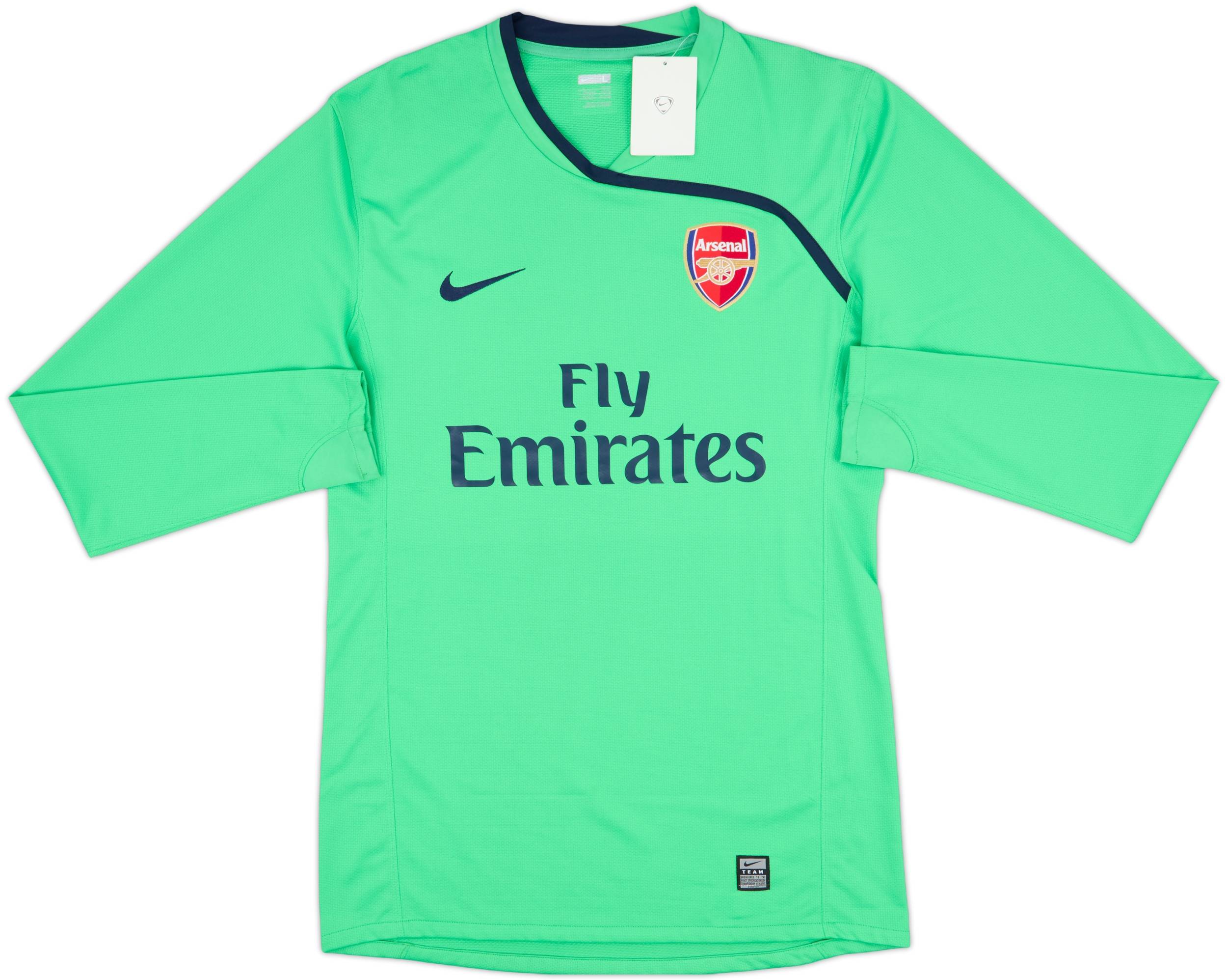 希少になる Arsenal 2008-09 Player (L) Shirt GK Issue その他