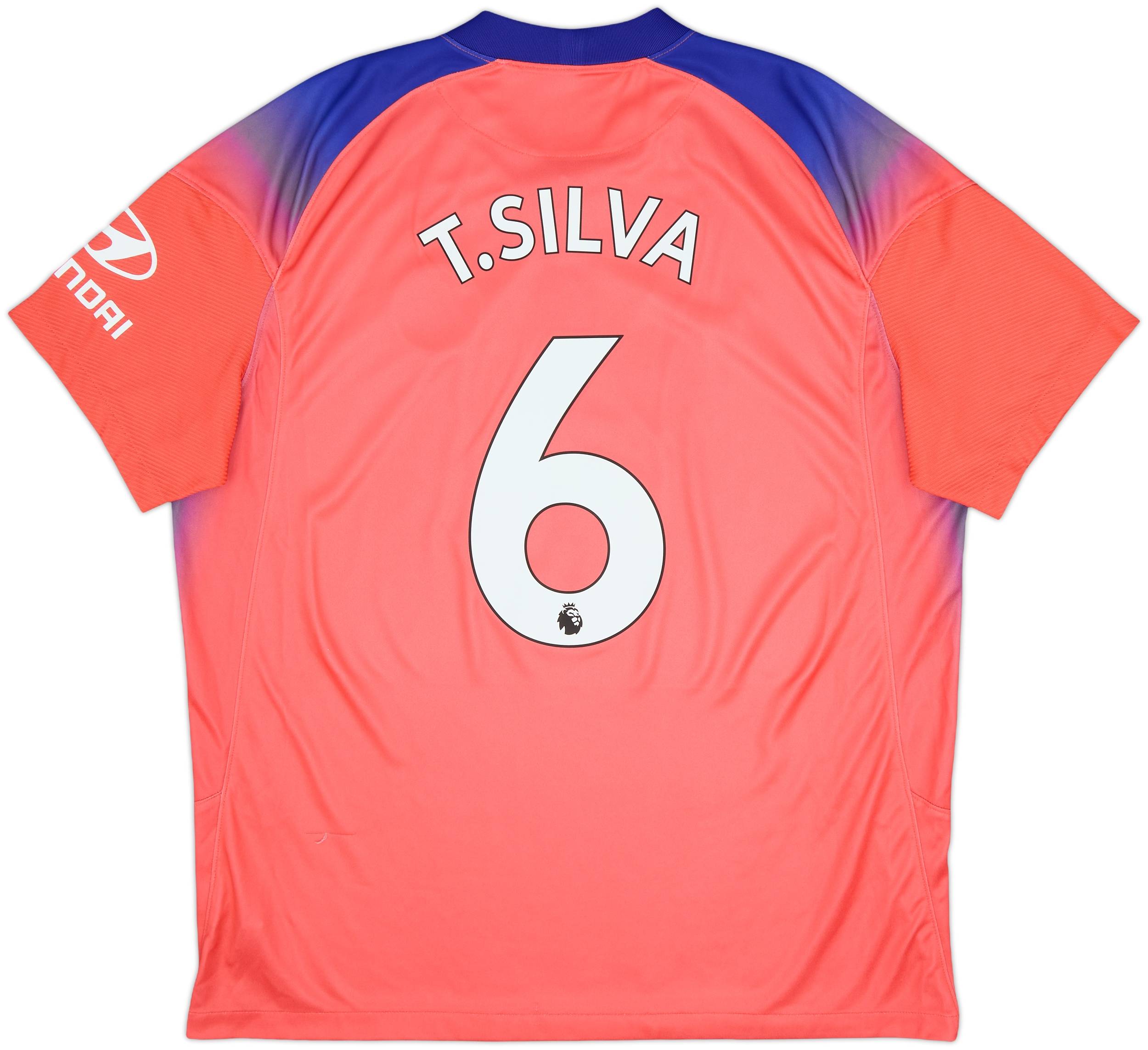 激安店舗 #6 T.Silva Shirt Third Chelsea 2020-21 - (XL) - 8/10 ウェア