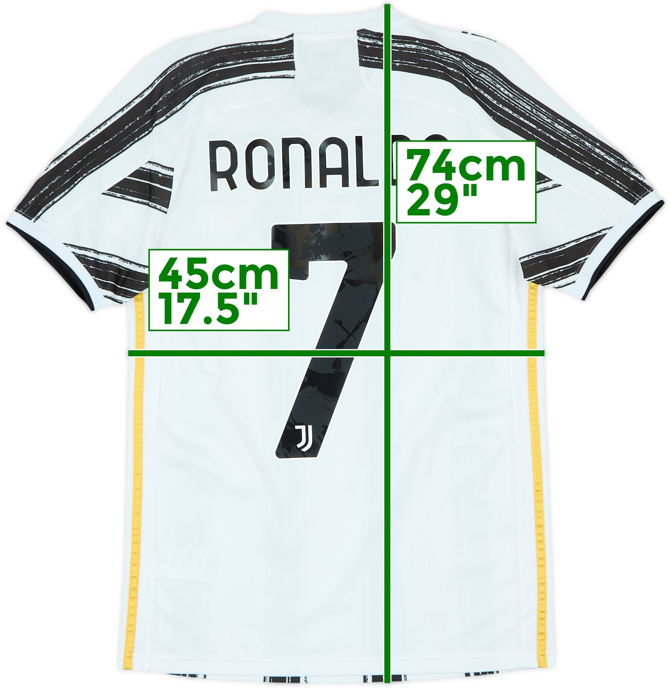 2020-21 Juventus Home Shirt Ronaldo #7 - 8/10 - (S)