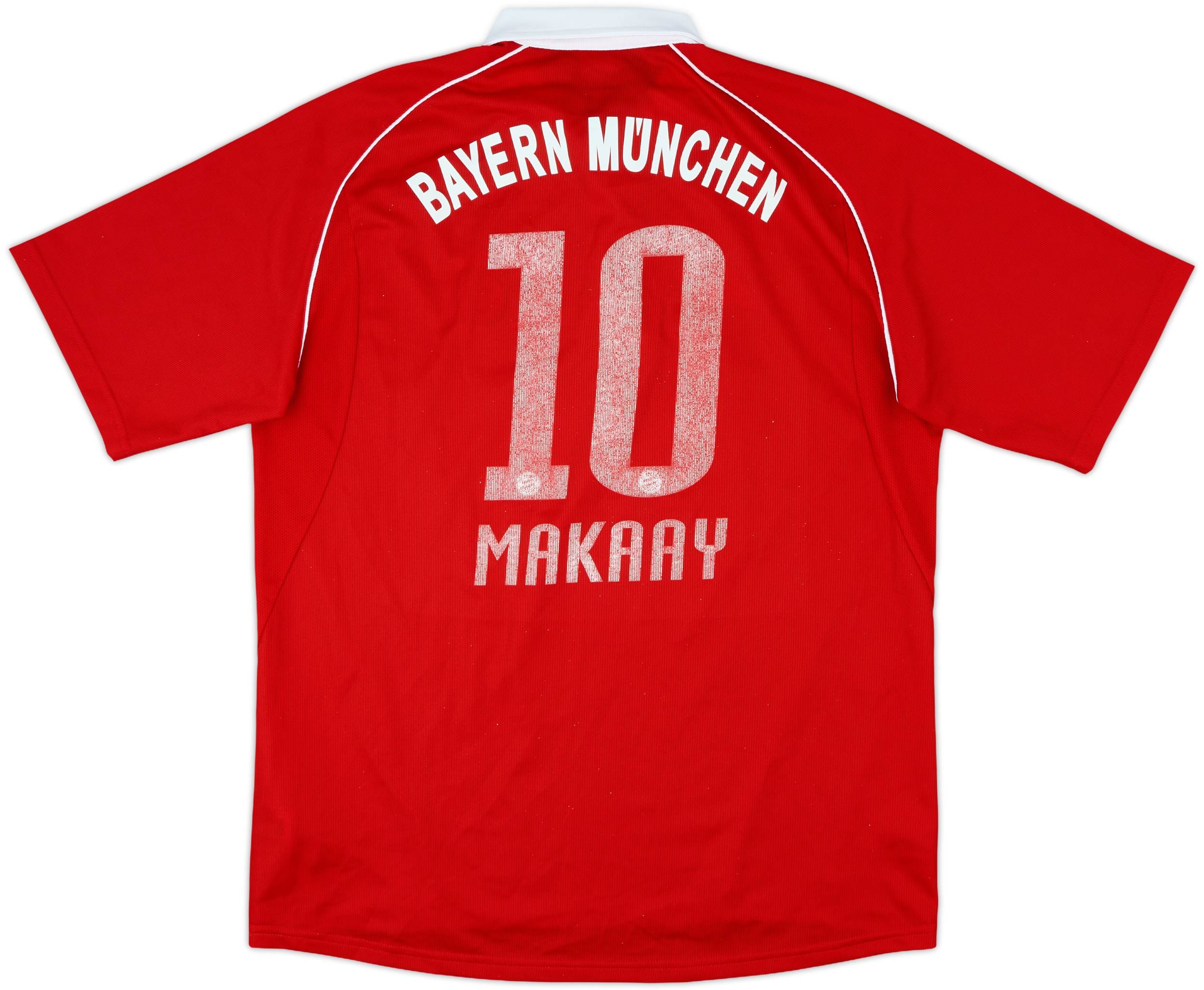 新春初売り - #10 Makaay Shirt Home Munich Bayern 2005-06 5/10 (L) - ウェア