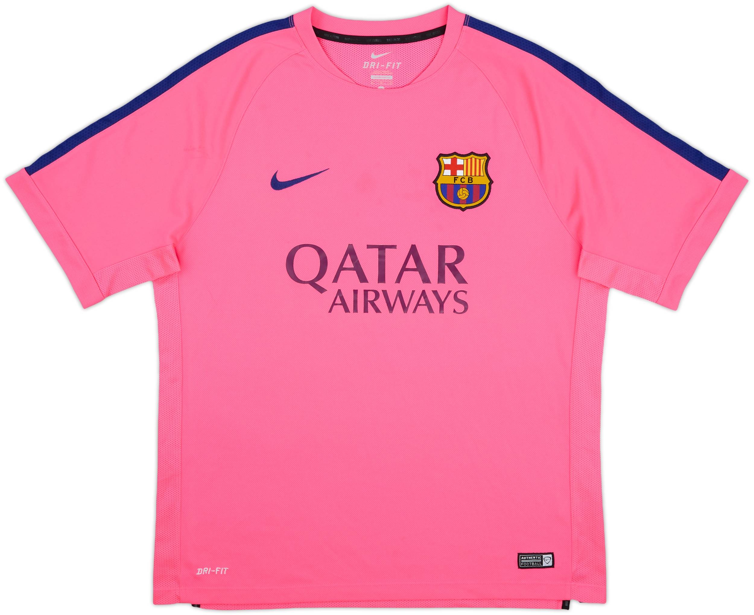 2014-15 Barcelona Nike Training Shirt - 8/10 - (XL)