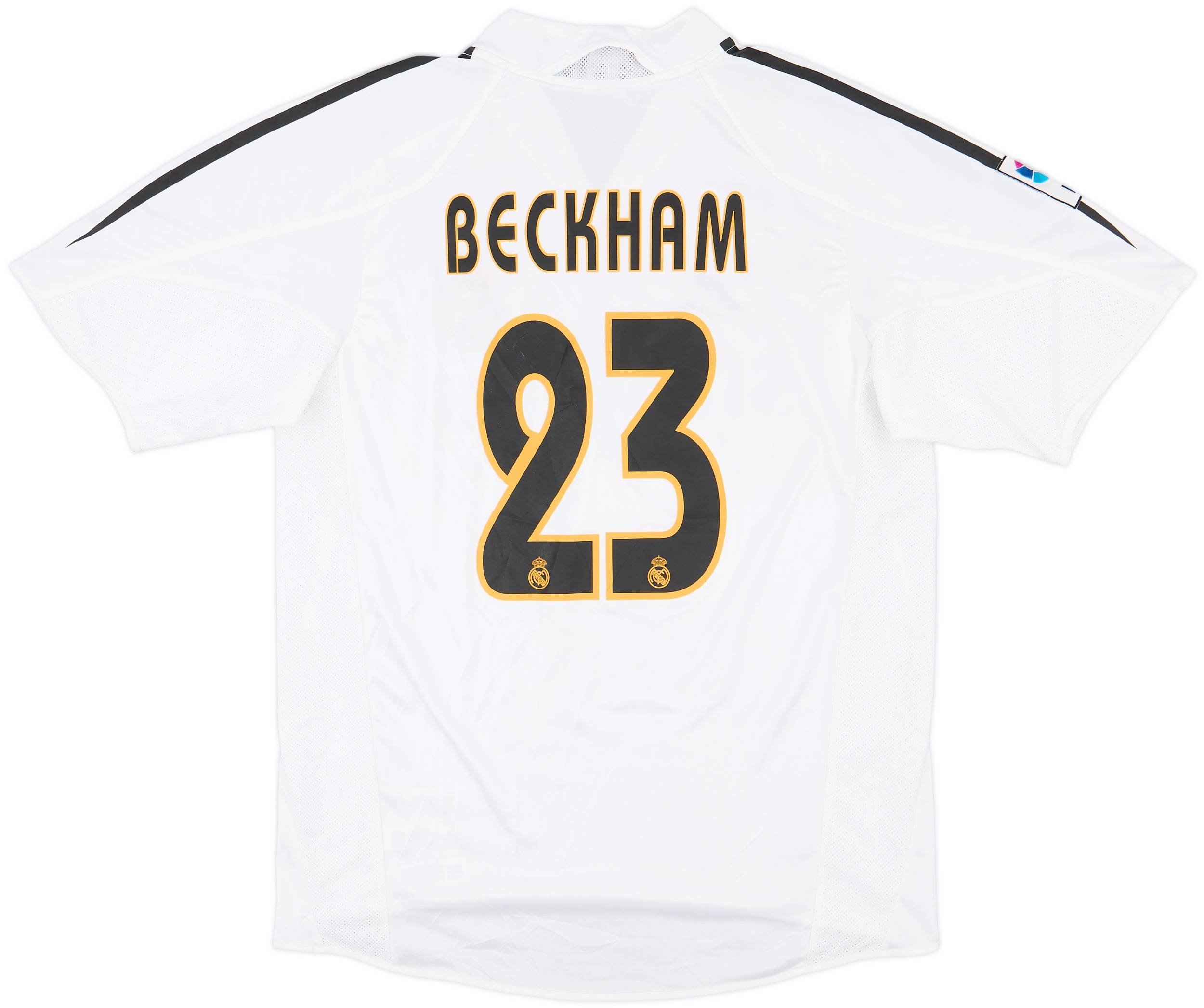 未使用品】04-05 レアルマドリード ユニフォーム BECKHAM 23