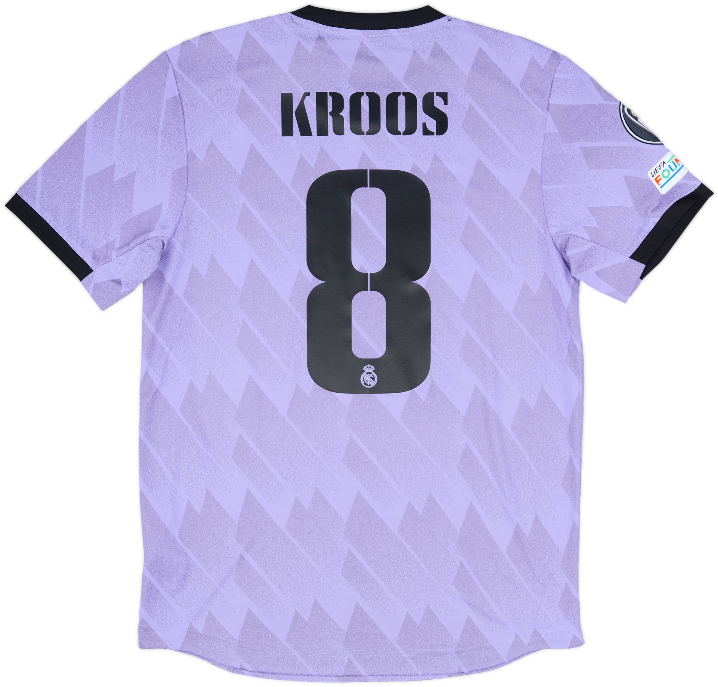 NWT AUTH Toni Kroos 8 REAL MADRID 2023 2024 Away UCL Jersey