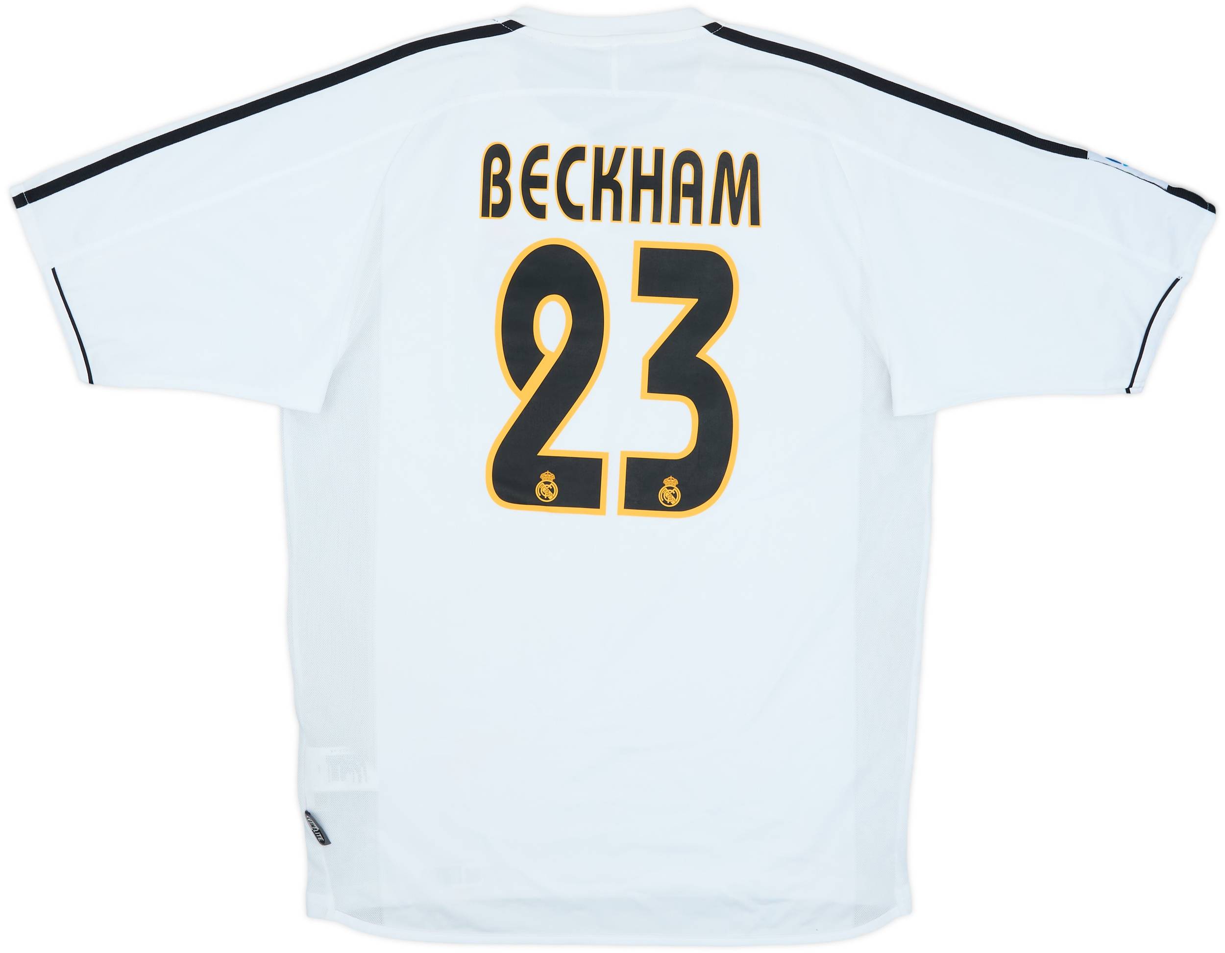 03-04 adids REALMADRID BECKHAM ユニフォーム