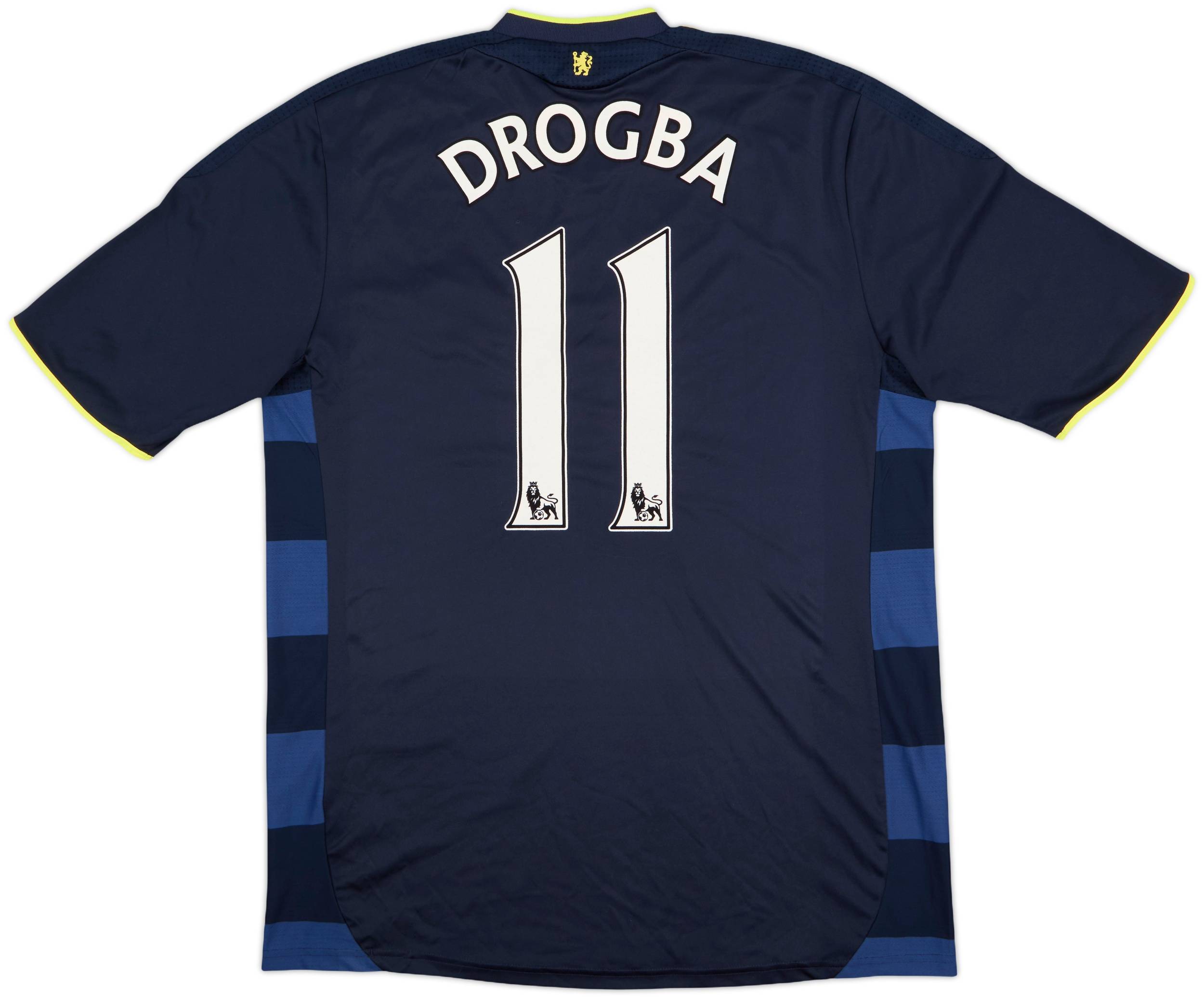 2009-10 Chelsea Away Shirt Drogba #11 - 10/10 - (L)