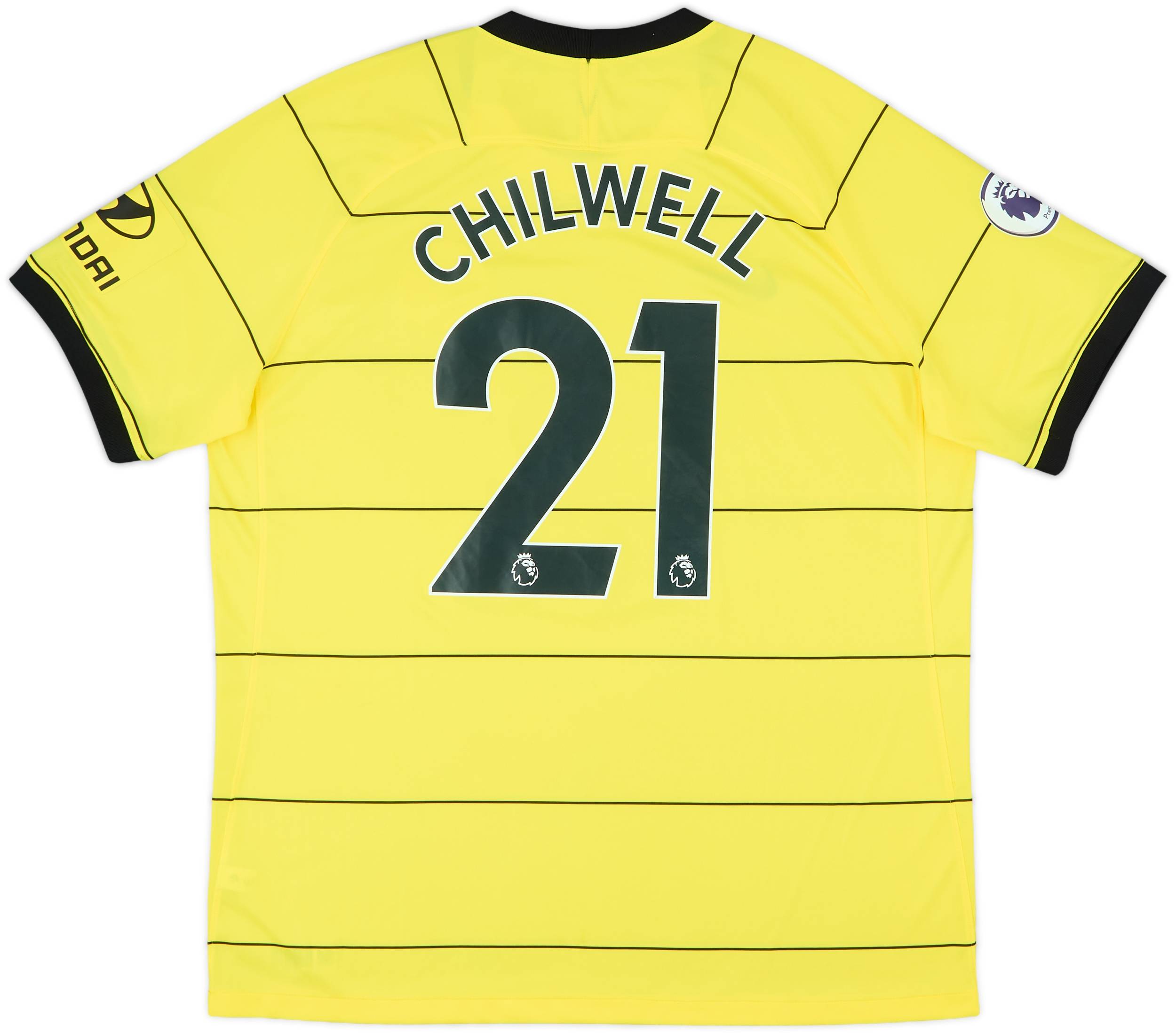 【2025春夏新作】 2021-22 Chelsea Away Shirt Chilwell #21 - 9/10 - (XL) ウェア