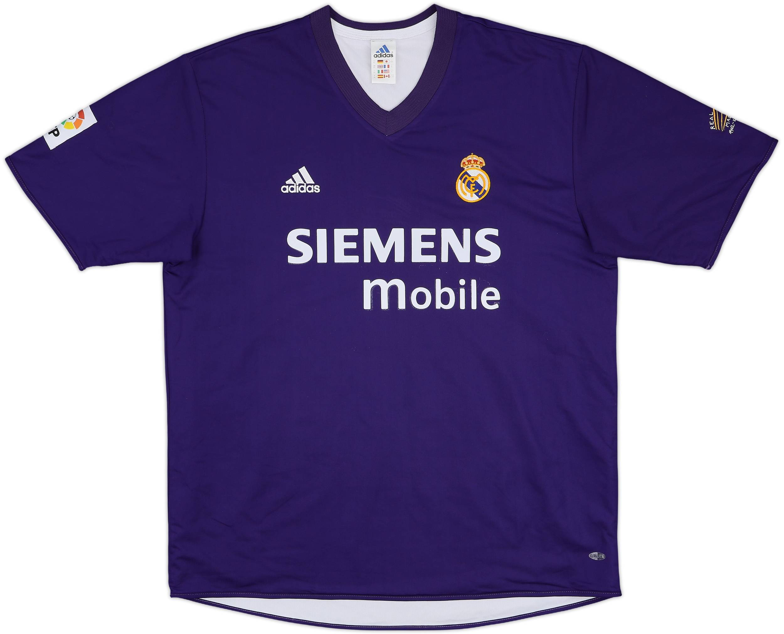 Real Madrid 02/03 100周年 長袖 Real Madrid 02/03 • Centenary Track Jacket • L/XL – Real