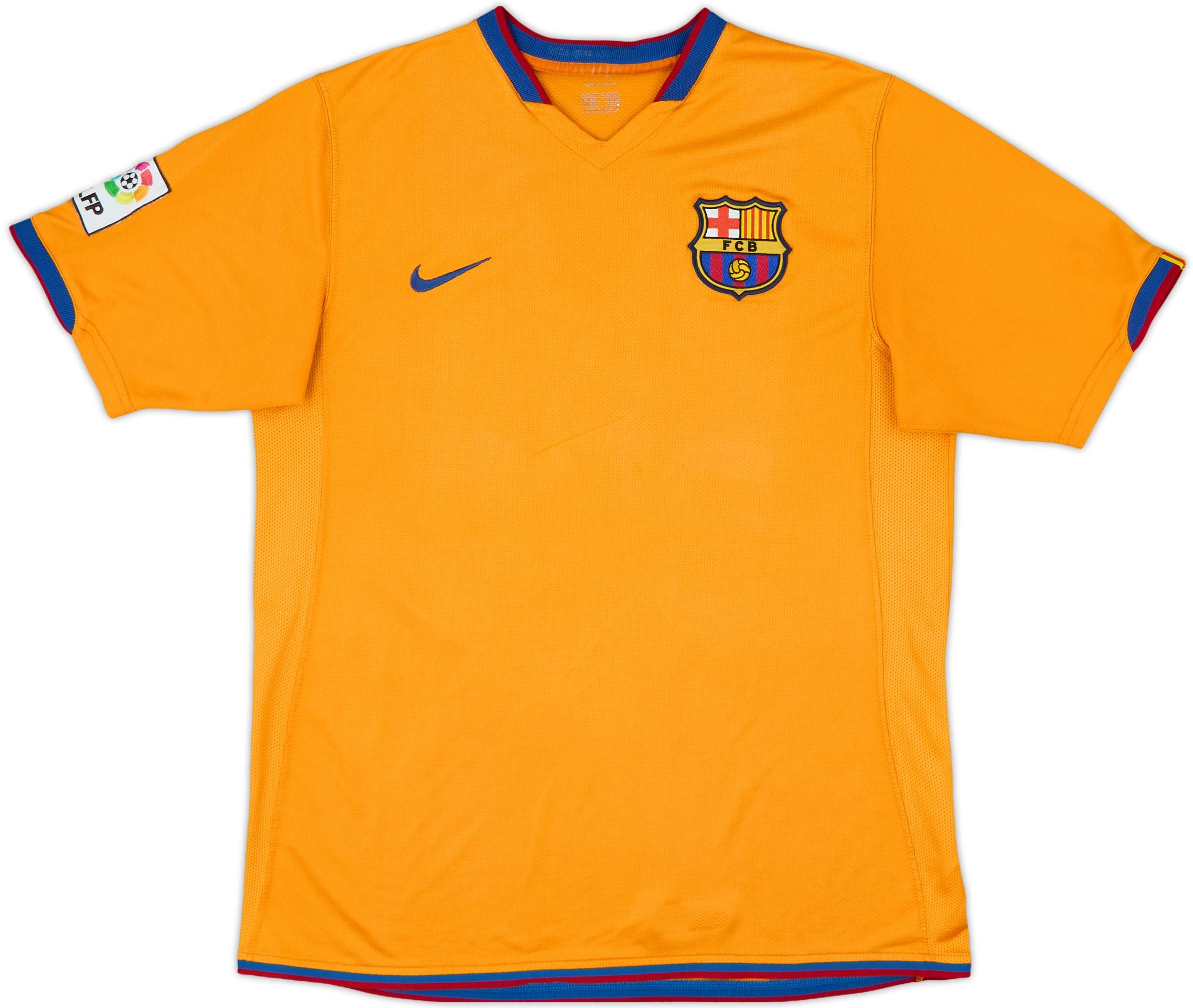 2006-08 Barcelona Away Shirt Messi #19 - 7/10 - (M)
