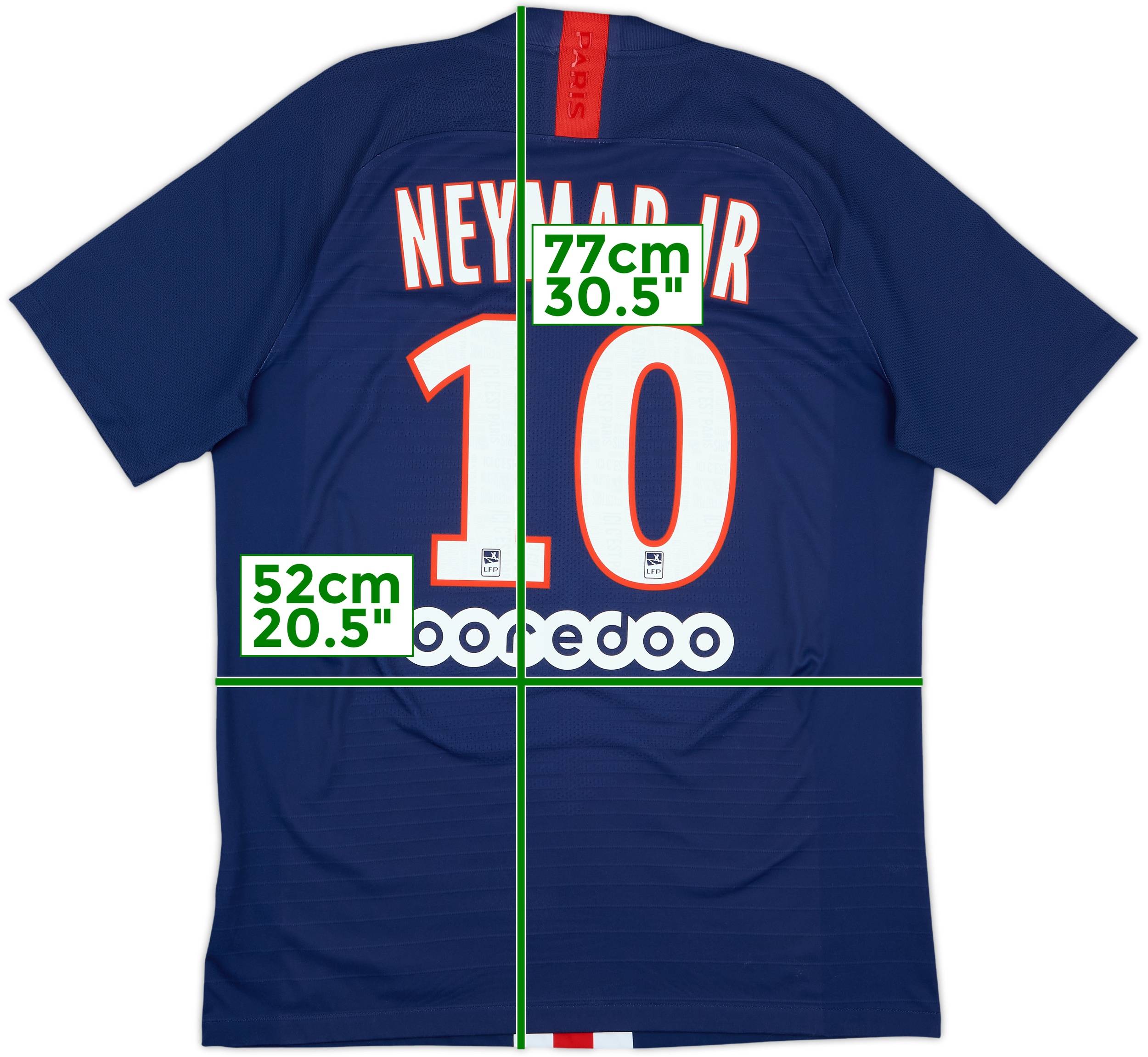 Nike PSG Neymar 10 Blue T-shirt Fan Size XS | eBay