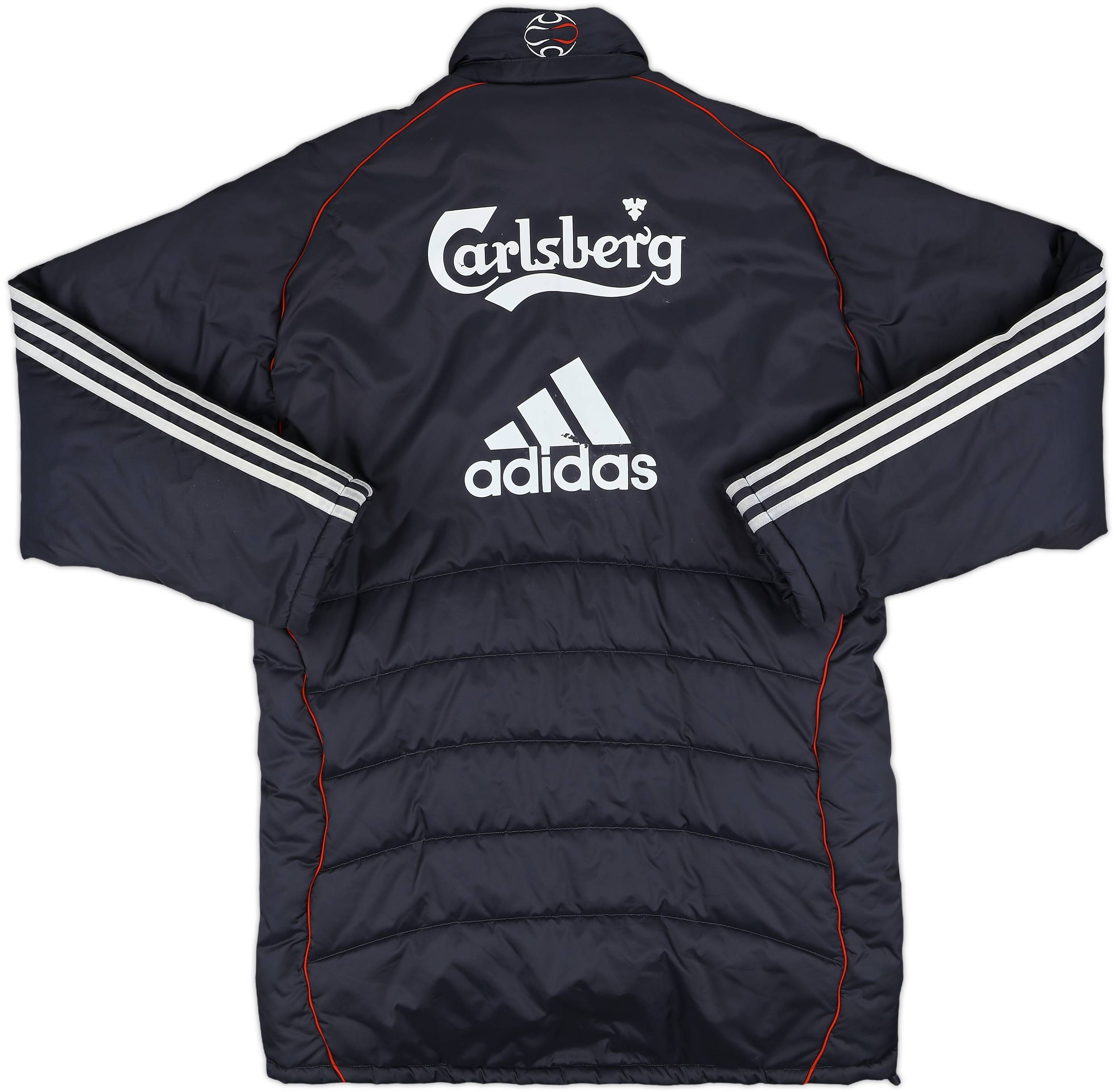 2006-07 Liverpool adidas Padded Bench Coat - 8/10 - (S)