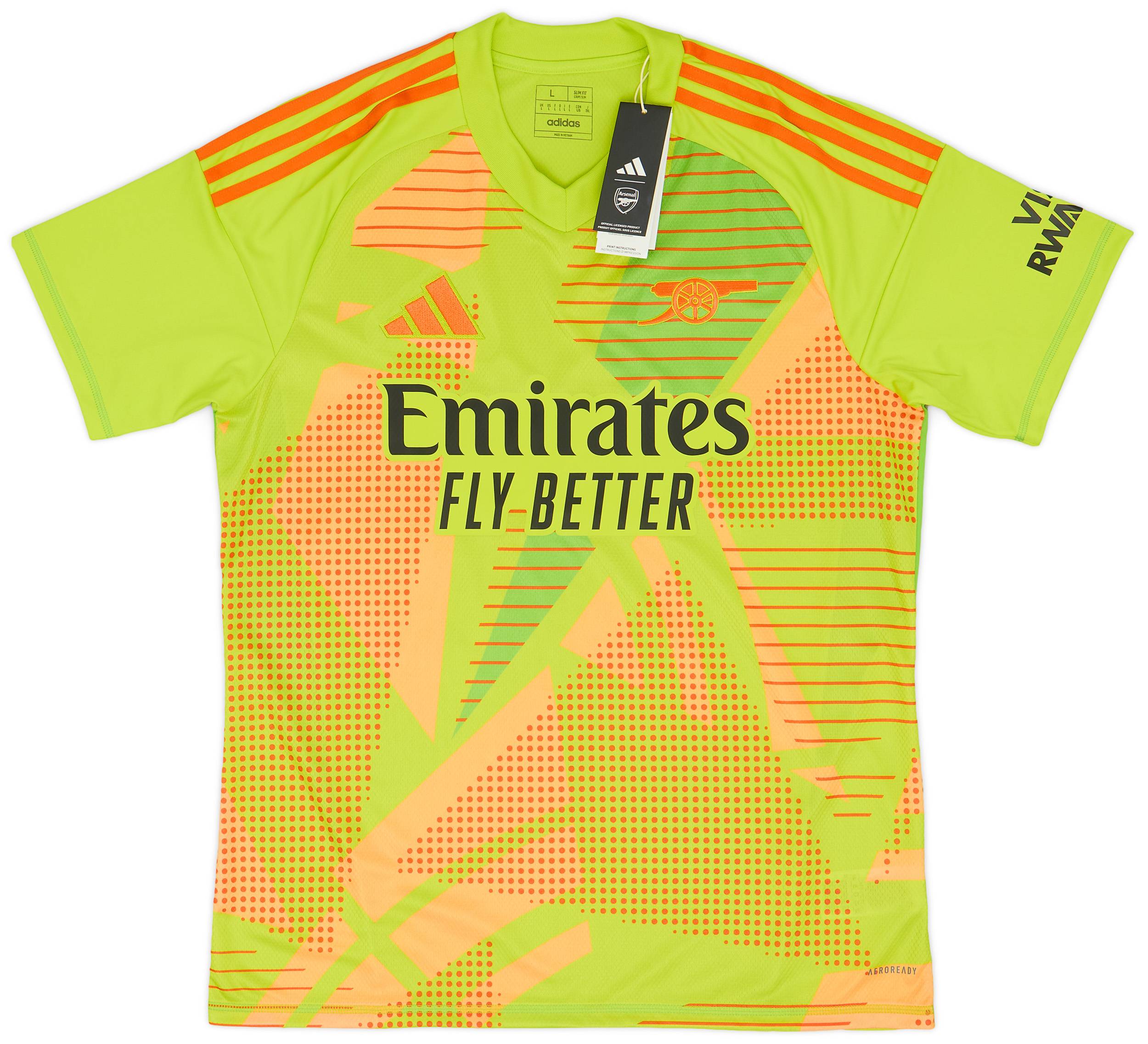 Arsenal シャツ Sサイズ 2024-25 Arsenal GK S/S Shirt