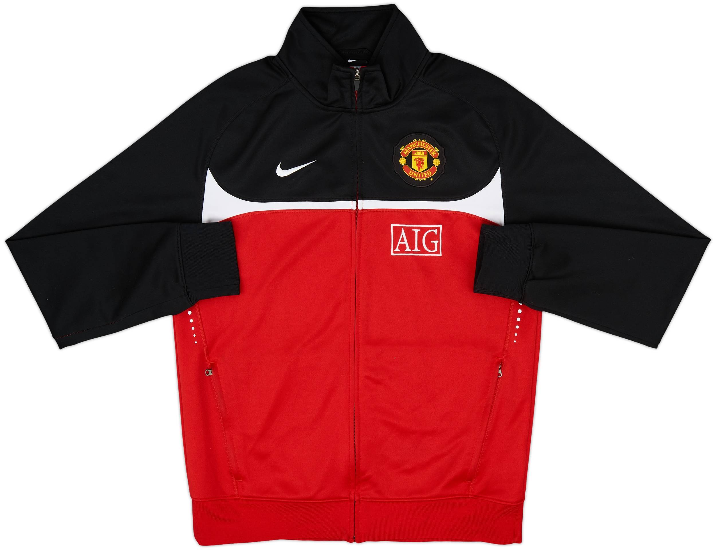 希少✨NIKE × MANCHESTER UNITED track jacket 2009-10 Manchester United Nike Track Jacket - 8/10 - (L)