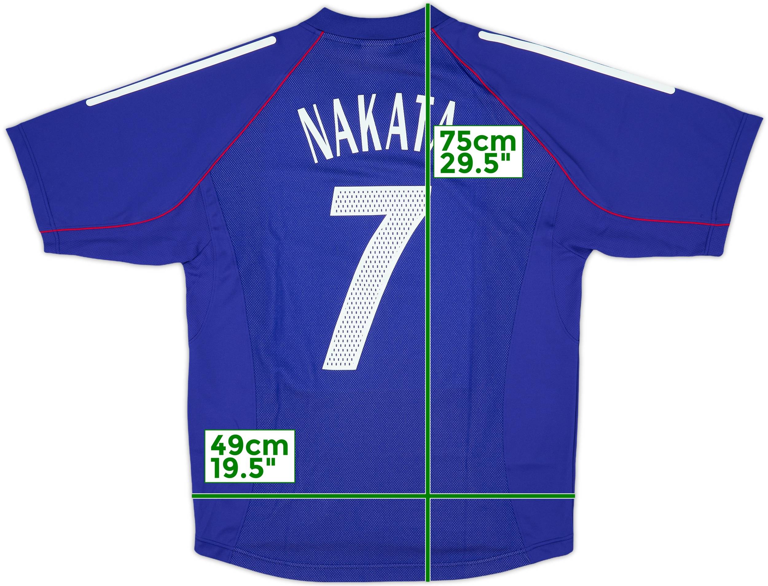 2002-04 Japan Home Shirt Nakata #7 (L)