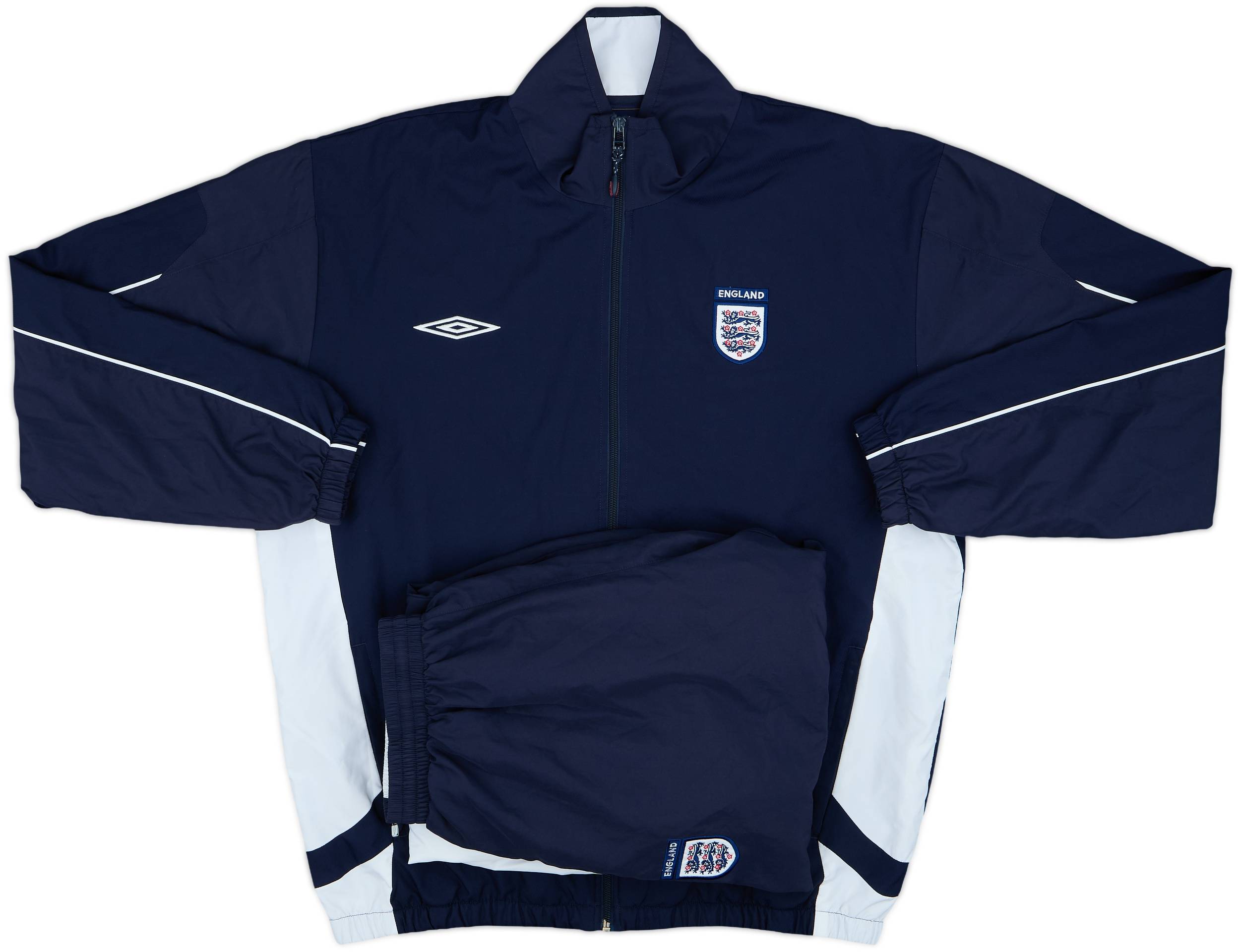 2004-06 England Umbro Tracksuit - 10/10 - (XL)