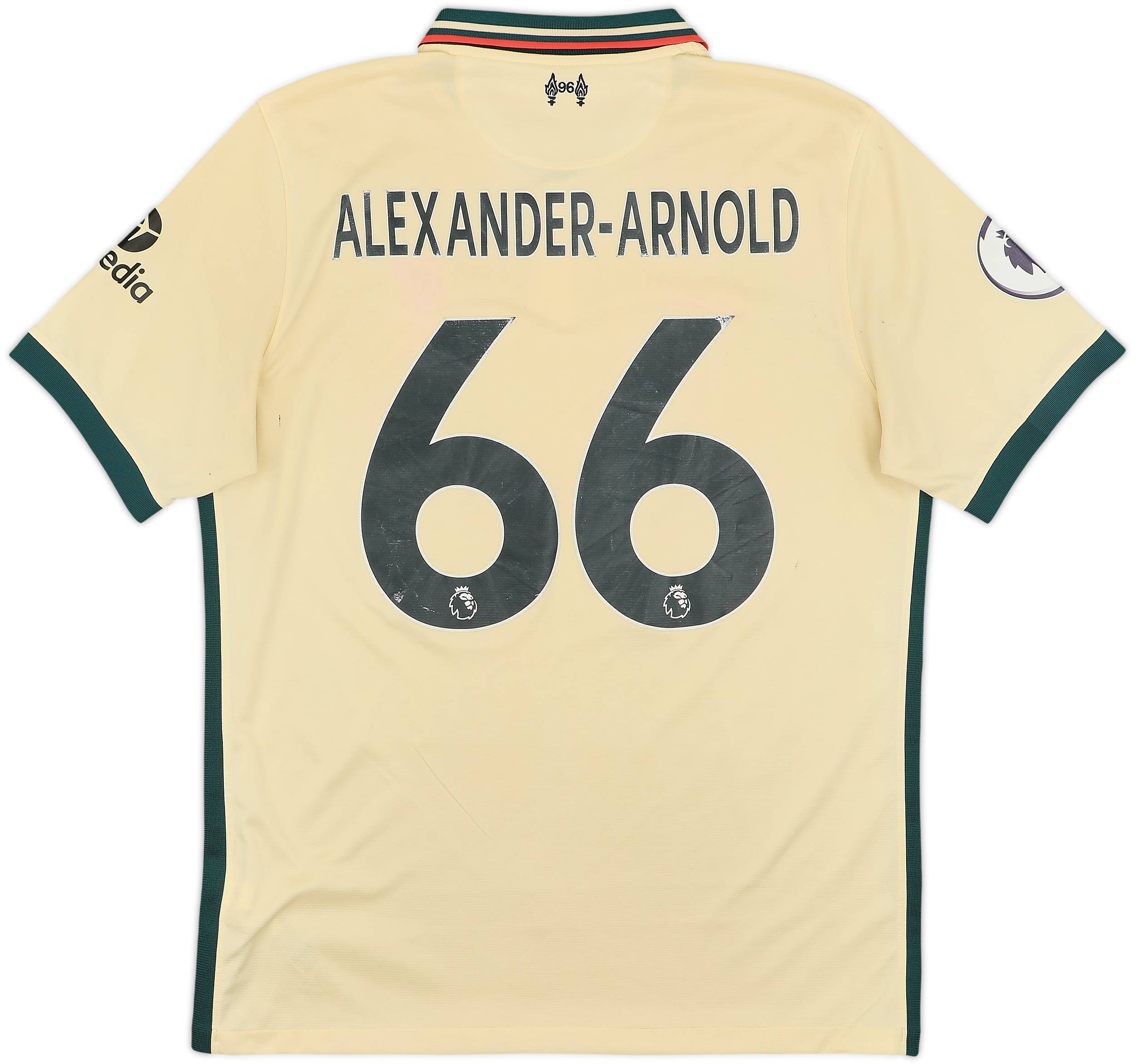 2021-22 Liverpool Away Shirt Alexander-Arnold #66 - 5/10 - (L)