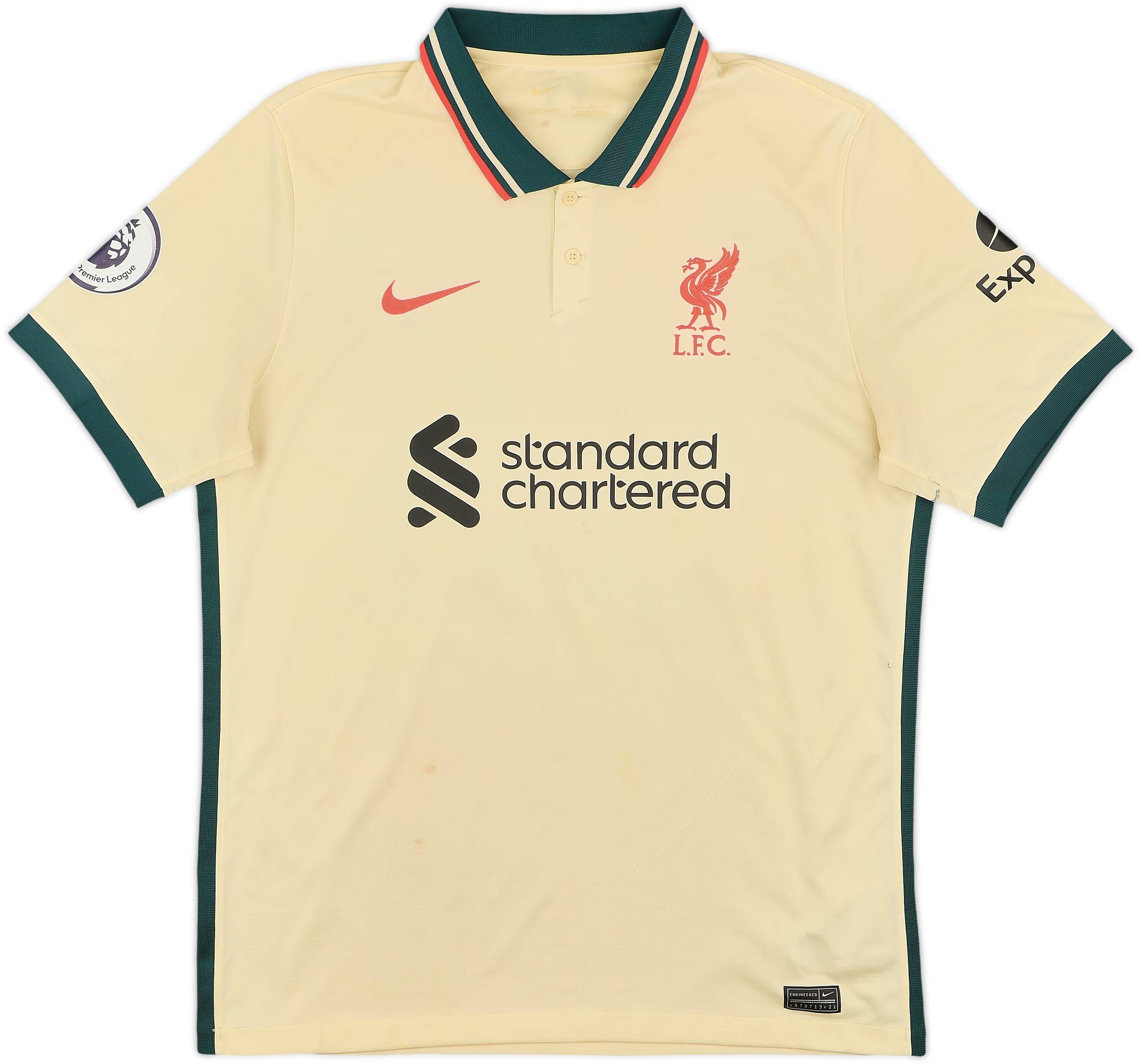 応援グッズ Liverpool 21-22 Away TAA #66 2021-22 Liverpool Away Shirt Alexander-Arnold #66 - 5/10 - (L)