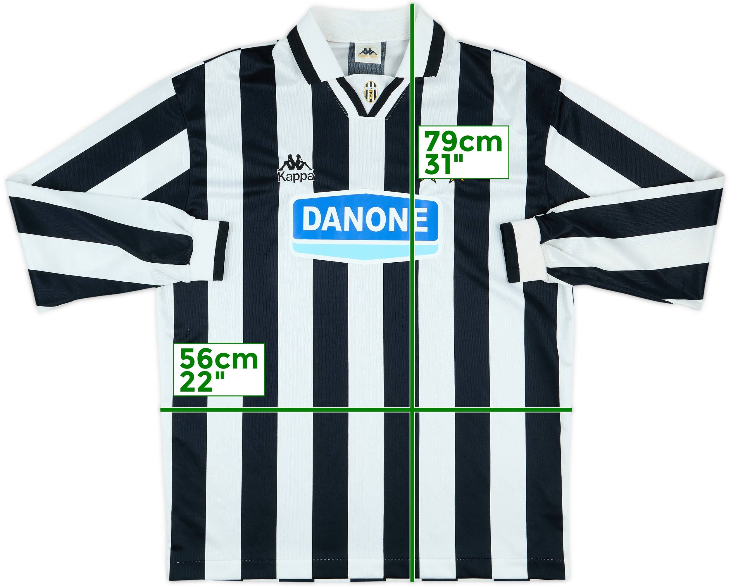 94-95s JUVENTUS vintage game shirt ユベントス 1994-95 Juventus Away L/S Shirt - 6/10 - (XL)