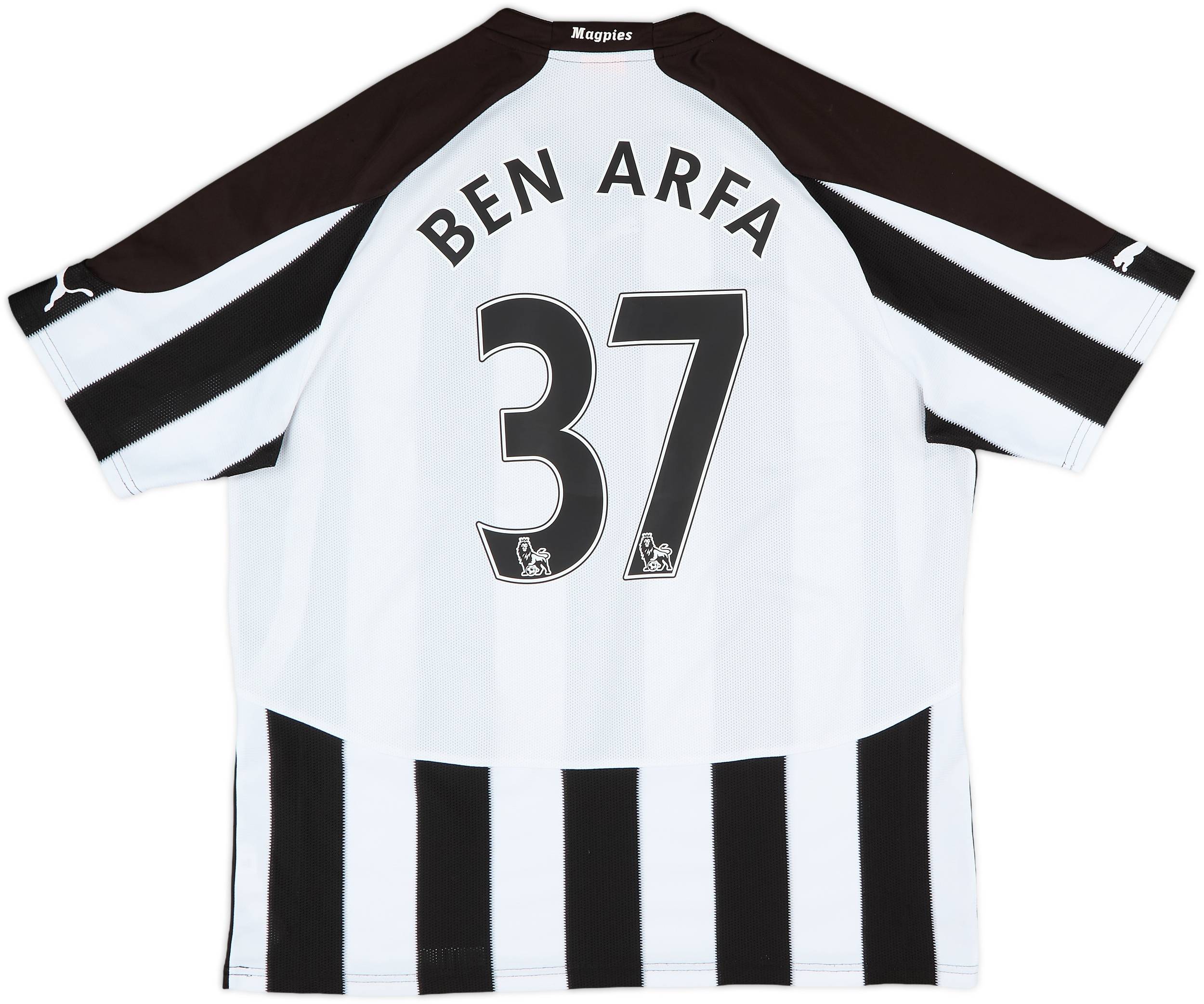 Puma Newcastle United シャツ 黒白 2010 Puma Newcastle United シャツ 黒白 2010