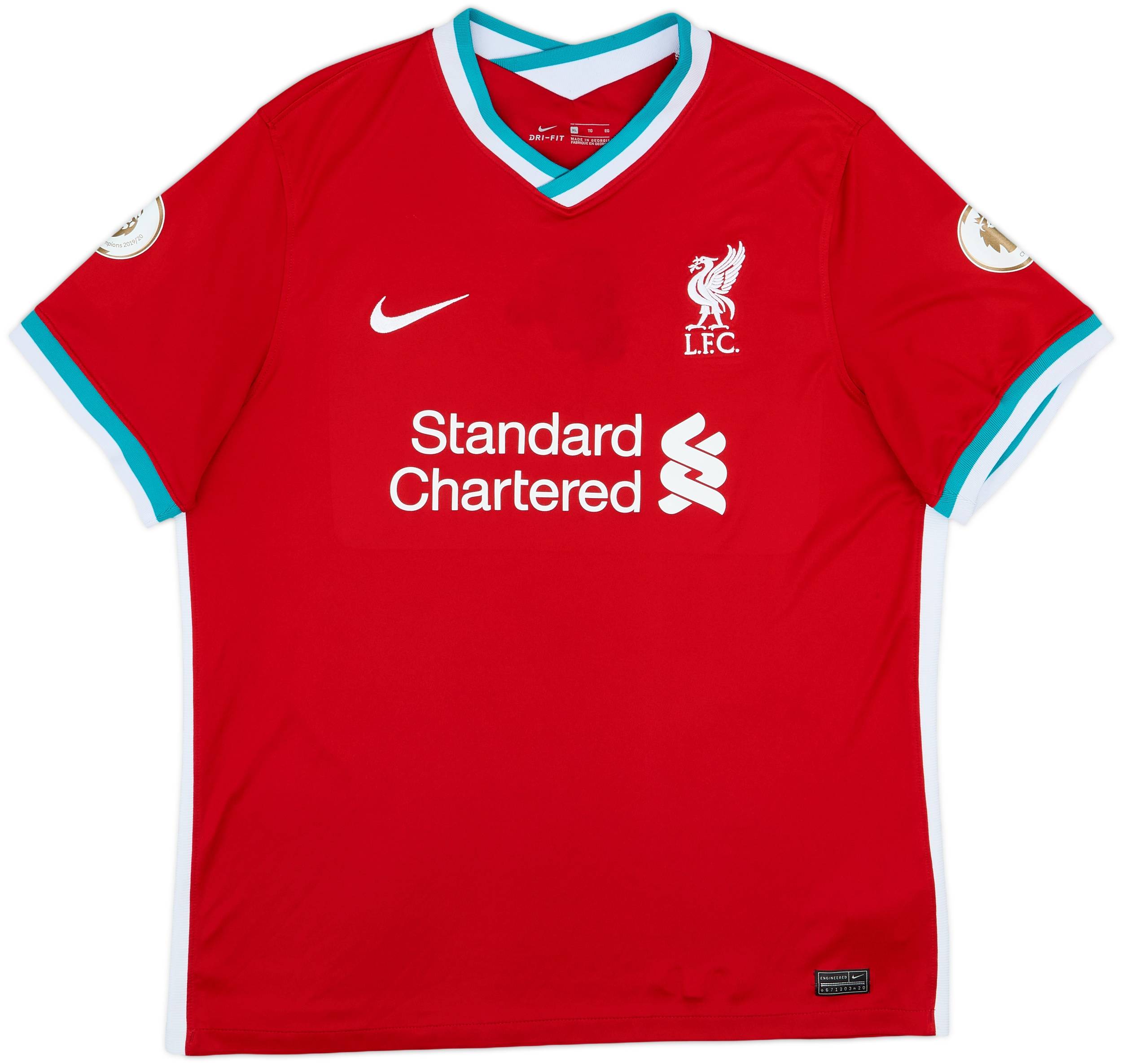 2020-21 Liverpool Home Shirt Firmino #9 - 6/10 - (XL)