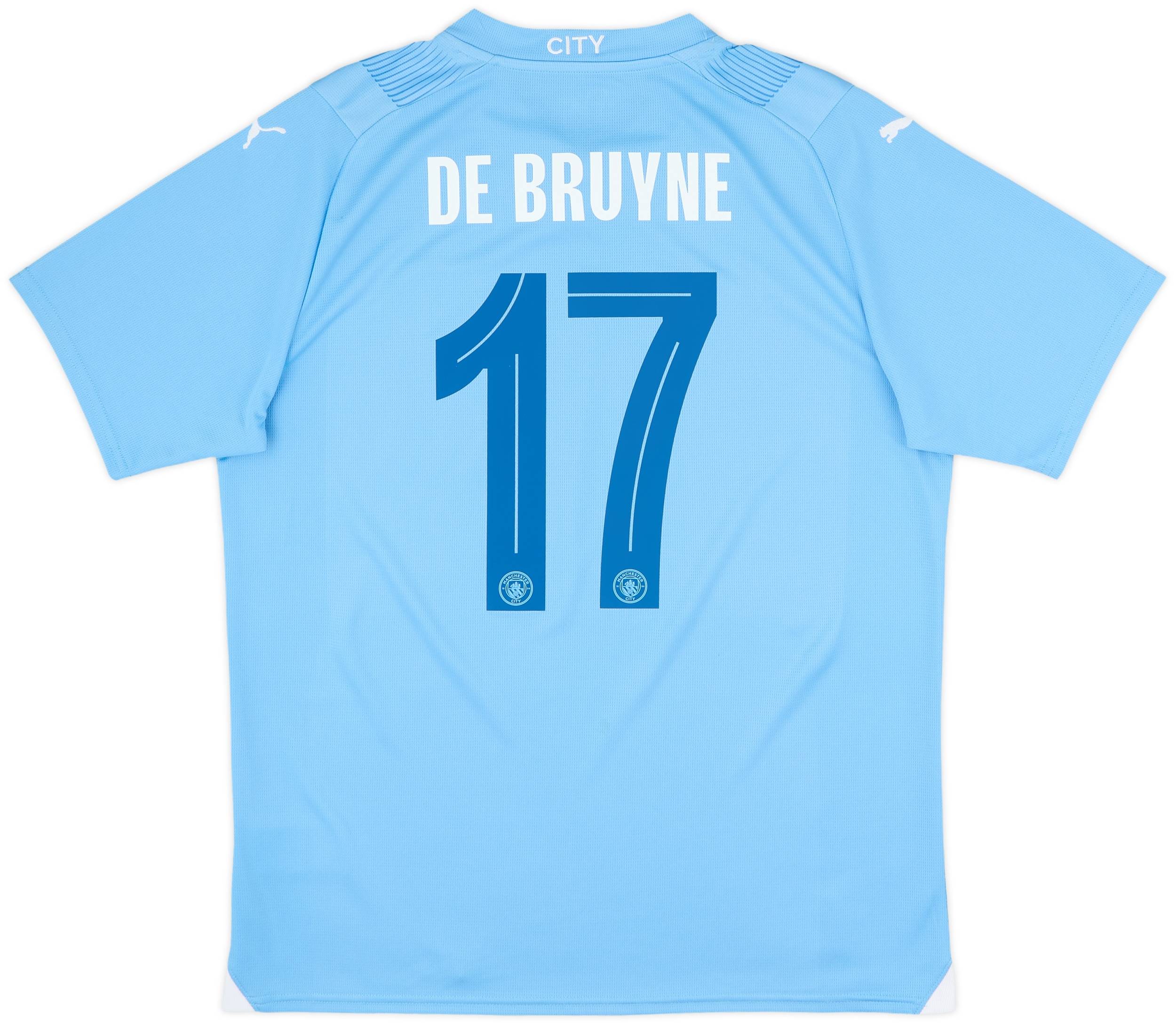 マンチェスター・シティ DE BRUYNE 17 シャツ 2023-24 Manchester City Home Shirt De Bruyne #17 - 10/10 - (L)