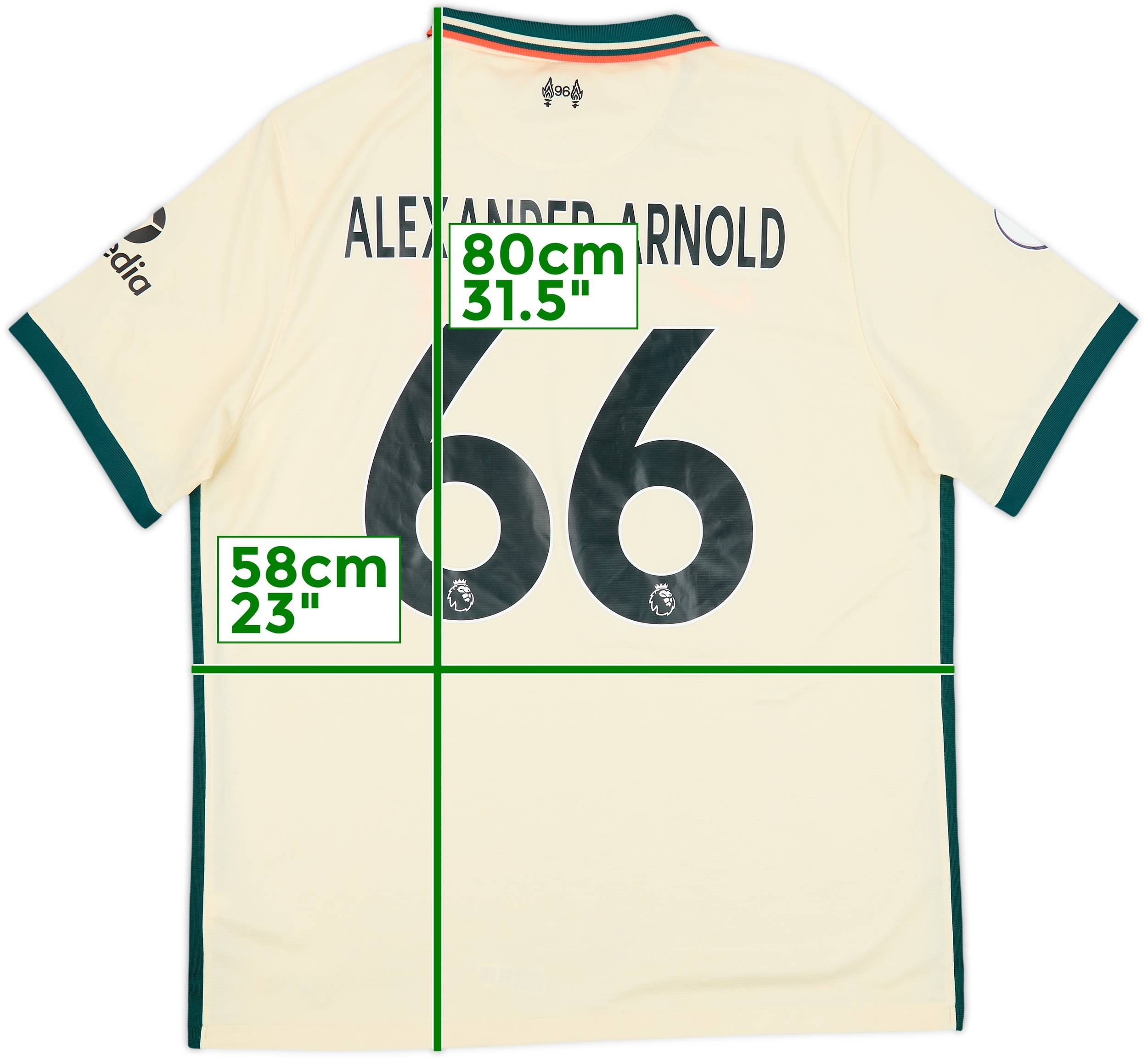 2021-22 Liverpool Away Shirt Alexander-Arnold #66 - 8/10 - (XL)