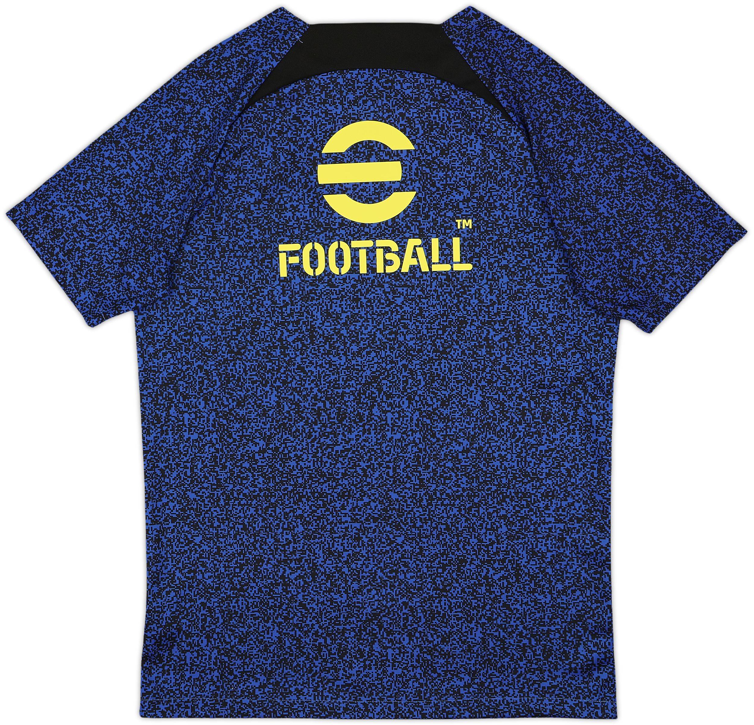 レア【Nike ナイキ】Inter Milan 2023/24 トレーニングトップス 2023-24 Inter Milan Nike Training Shirt - 9/10 - (M)