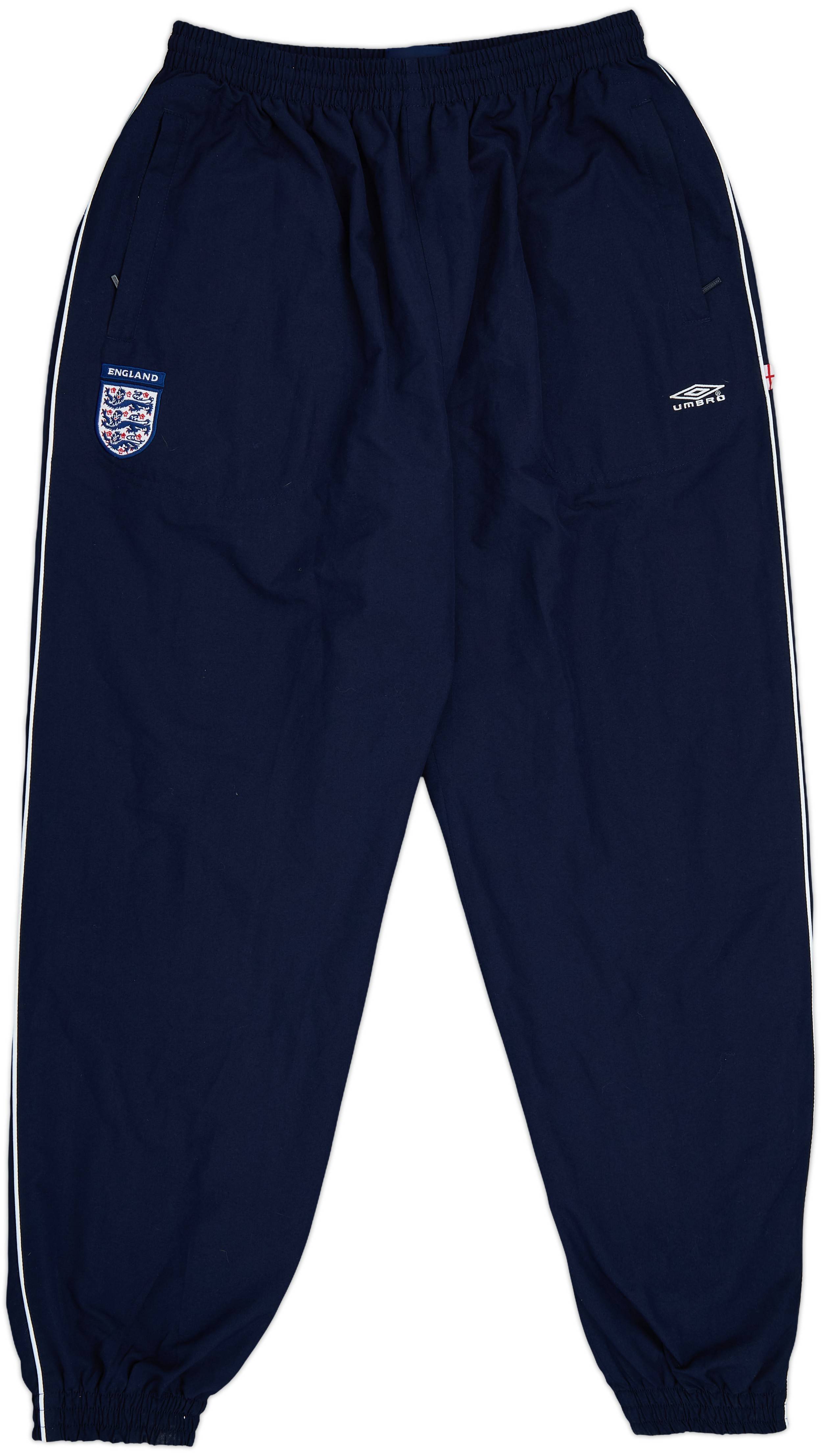 2002-04 England Umbro Track Pants/Bottoms - 9/10 - (XL)