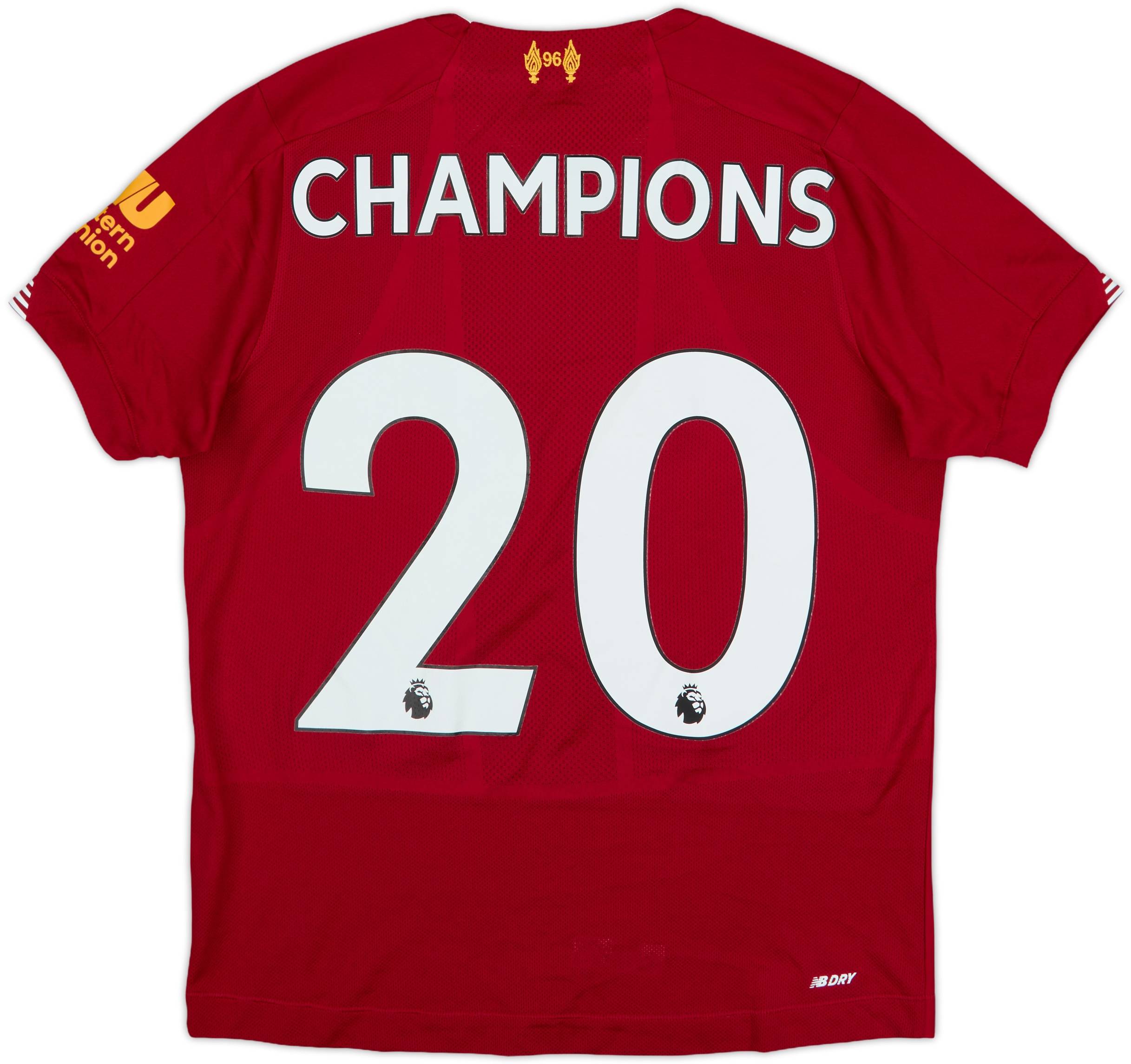 Liverpool FC 19-20 チャンピオン ユニフォーム