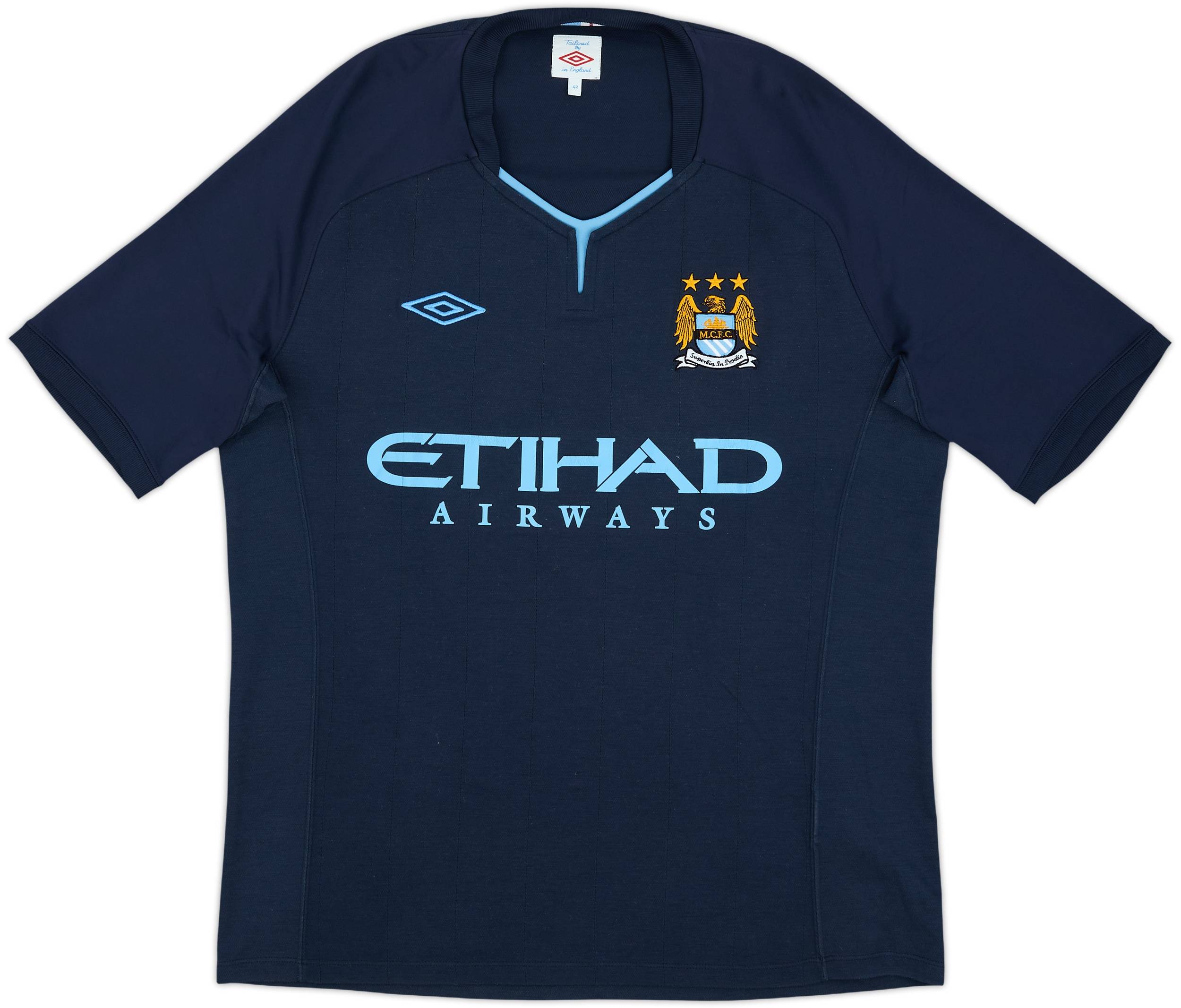 2010-12 Manchester City Away Shirt Silva #21 - 8/10 - (L)