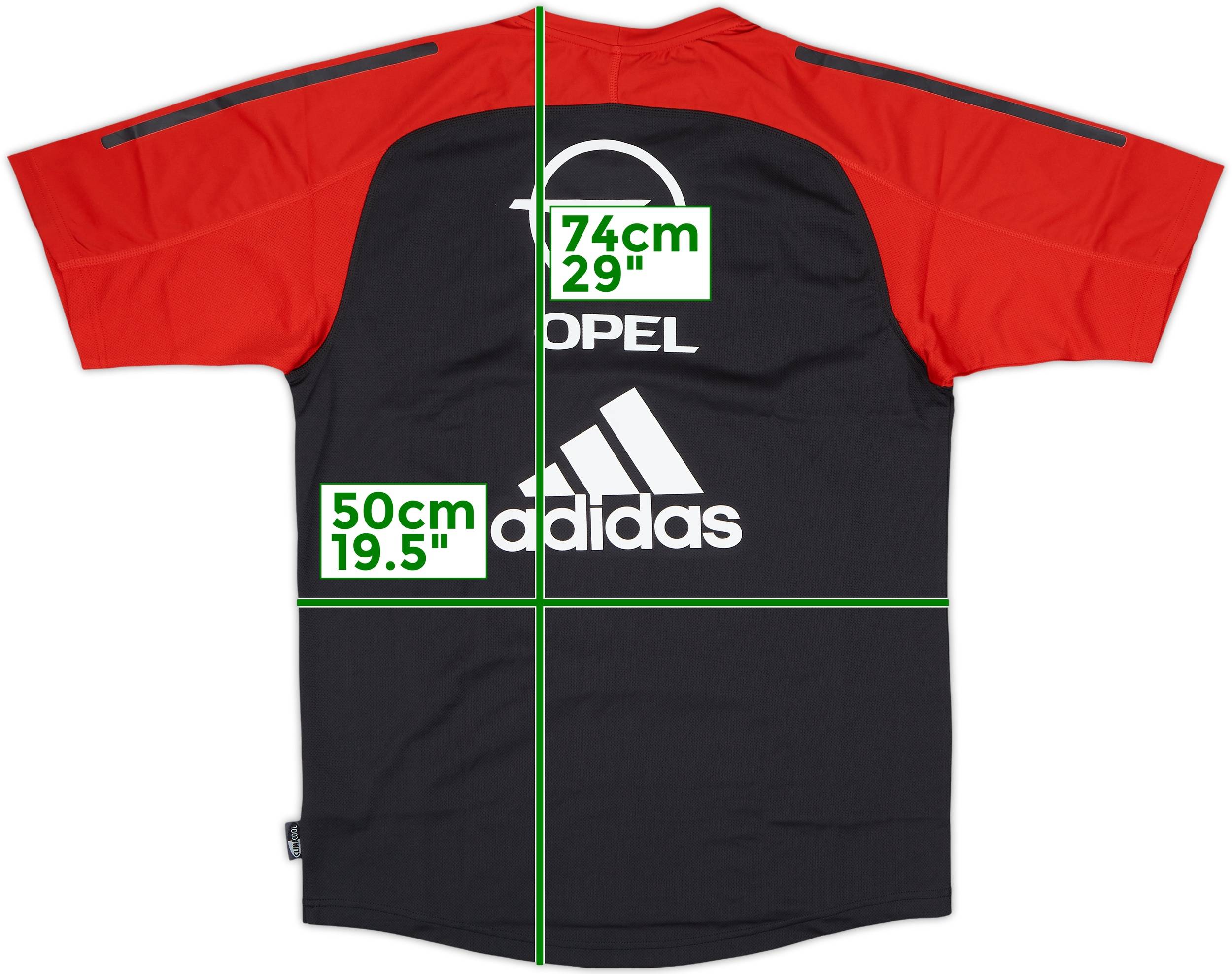 2005-06 AC Milan adidas Training Shirt (S)