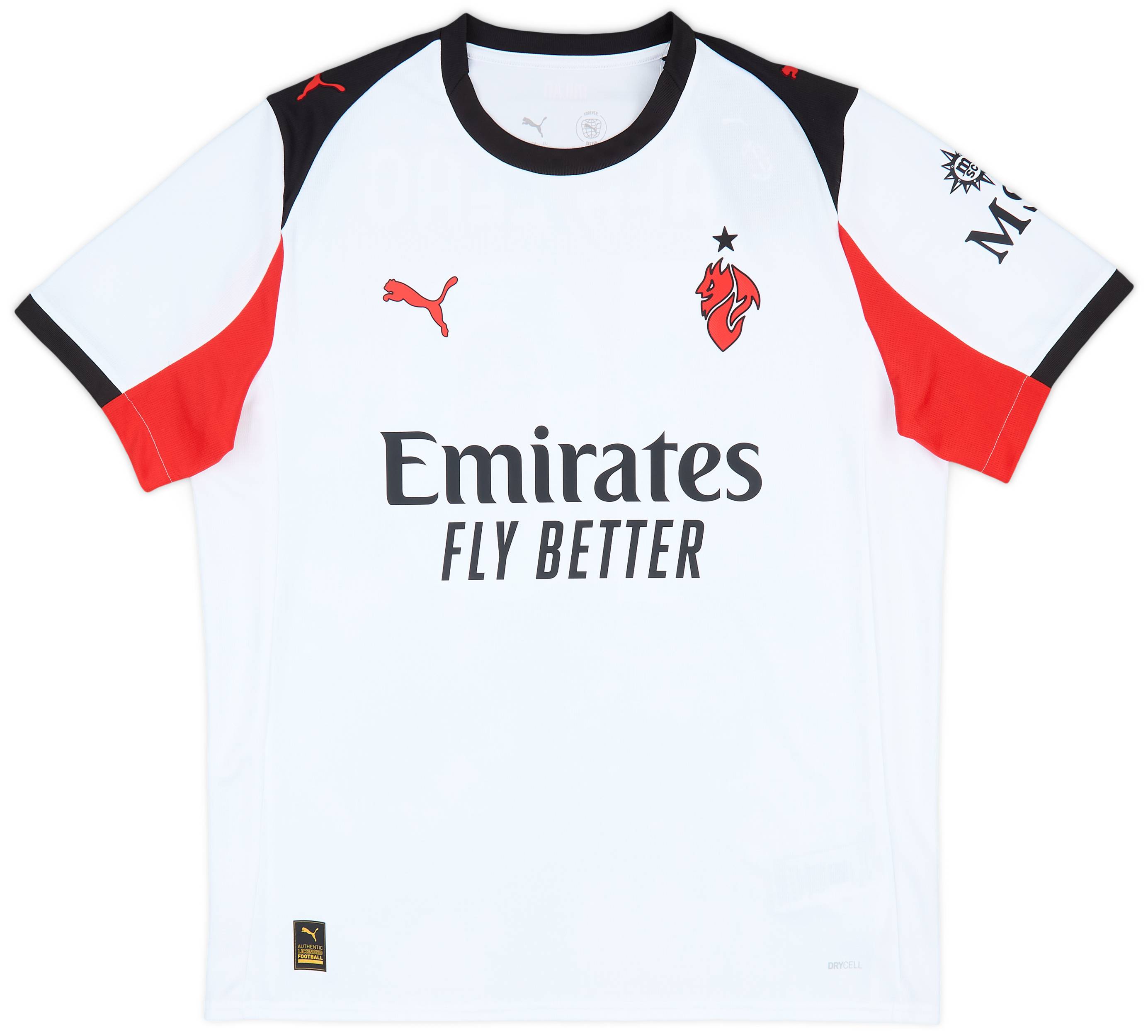 2025-26 AC Milan Away Shirt Rafa Leao #10
