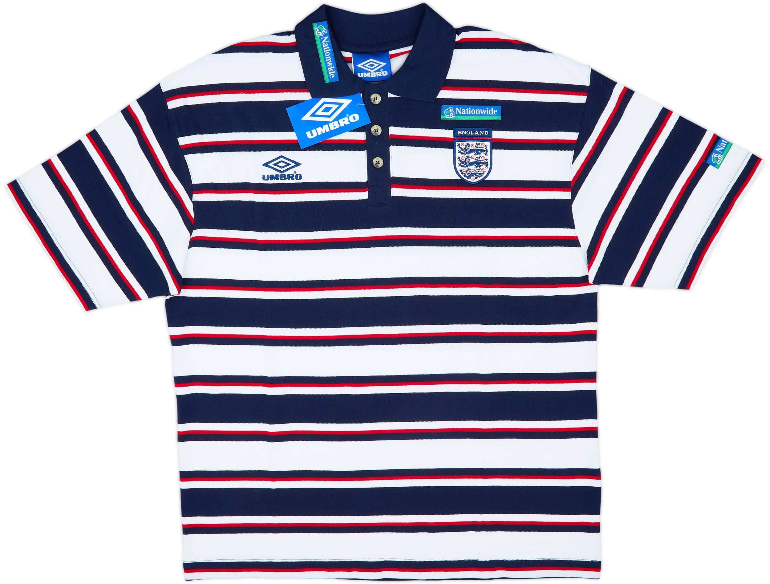 2002-04 England Umbro Polo Shirt (L)