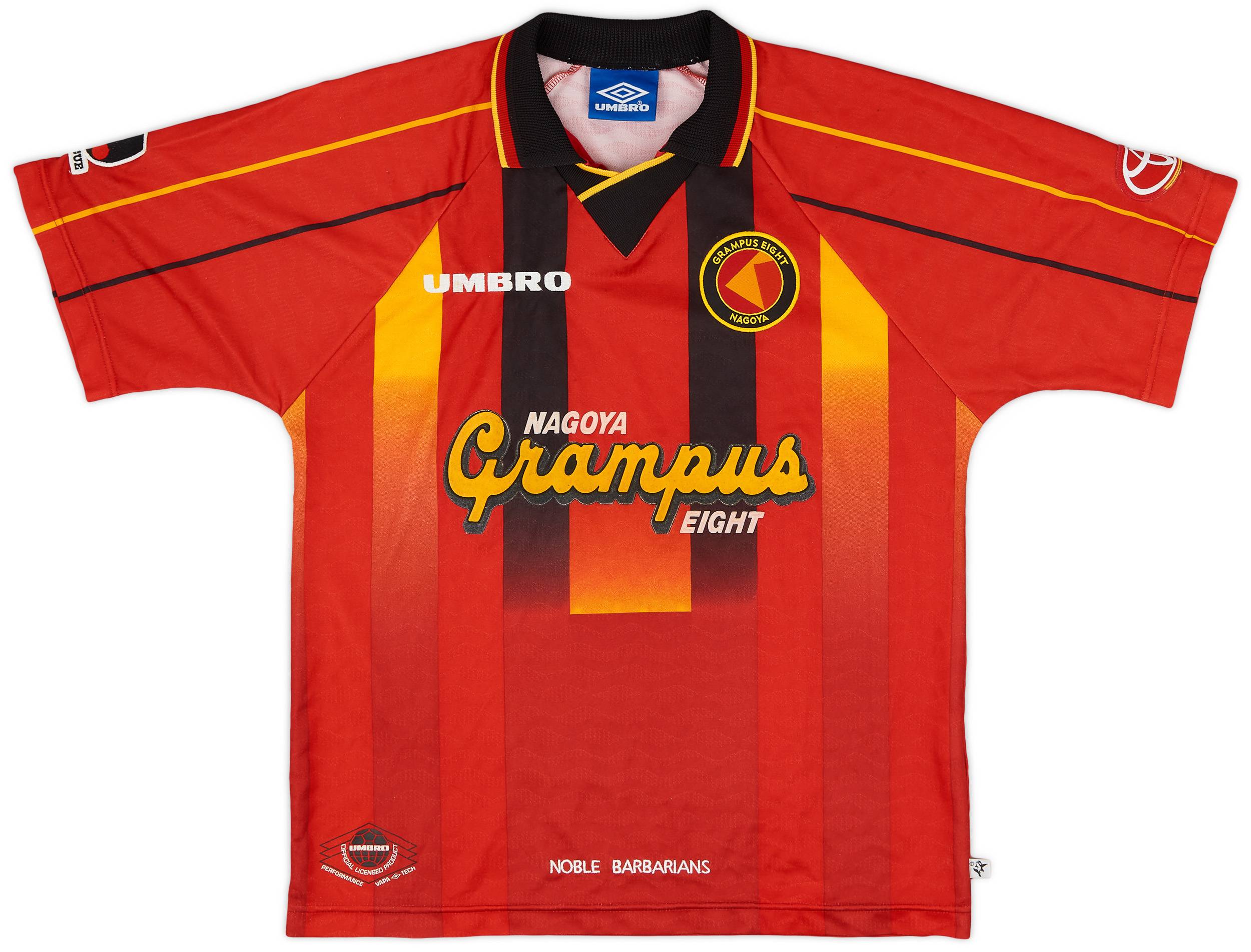 応援グッズ Nagoya Grampus Eight 1998 10 Stojkovic 1996-98 Nagoya Grampus Eight Home Shirt - 8/10 - (S)