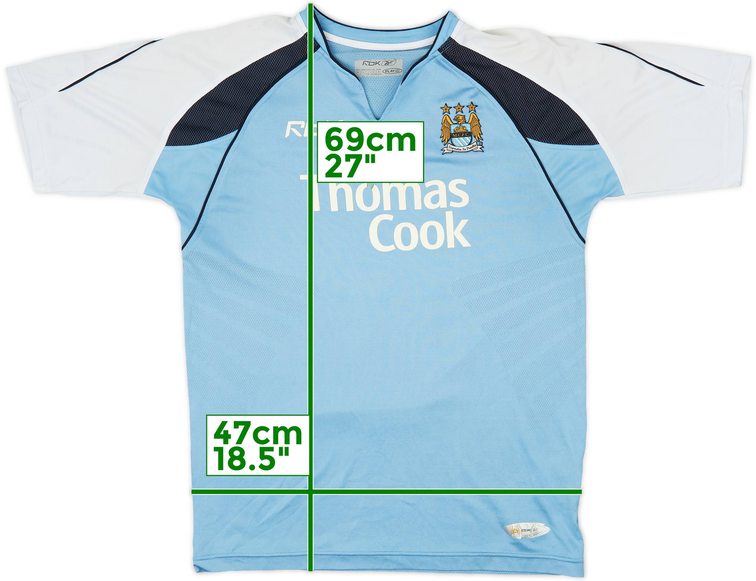 2006-07 Manchester City Home Shirt - 5/10 - (M)