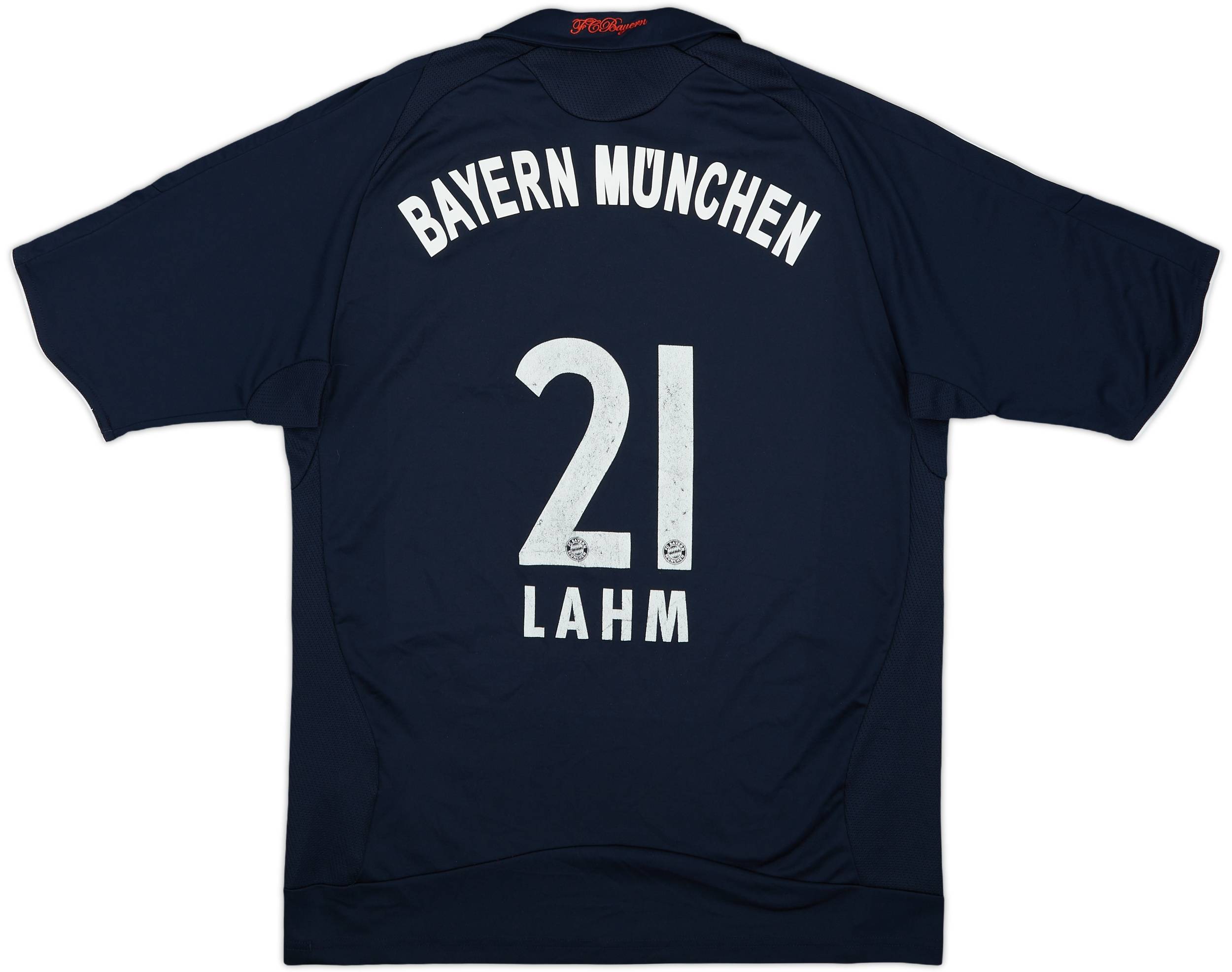 2008-09 Bayern Munich Away Shirt Lahm #21 - 4/10 - (XL.Boys)