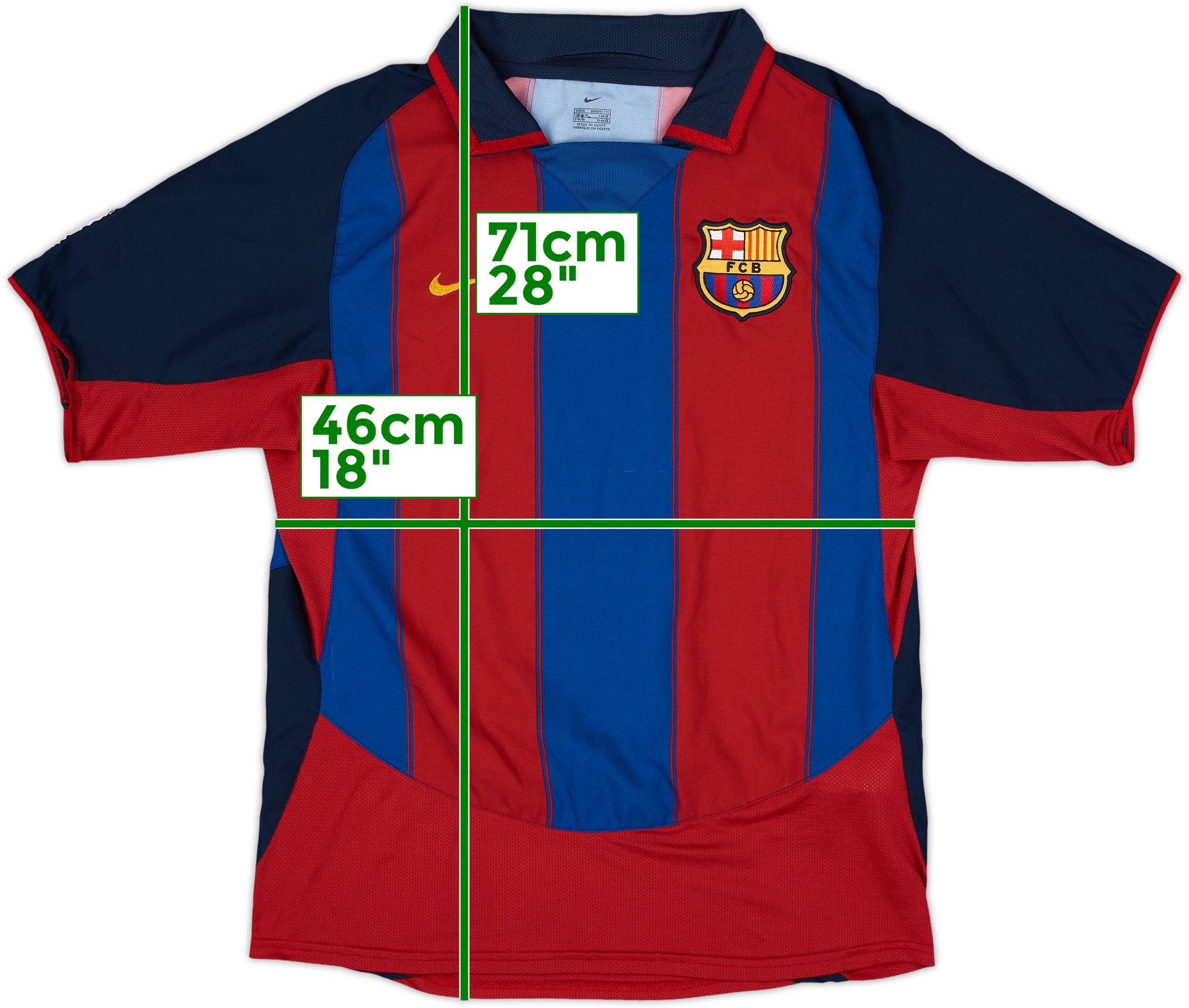 2002-03 Barcelona Away Shirt Xavi #6 - 8/10 - (M)