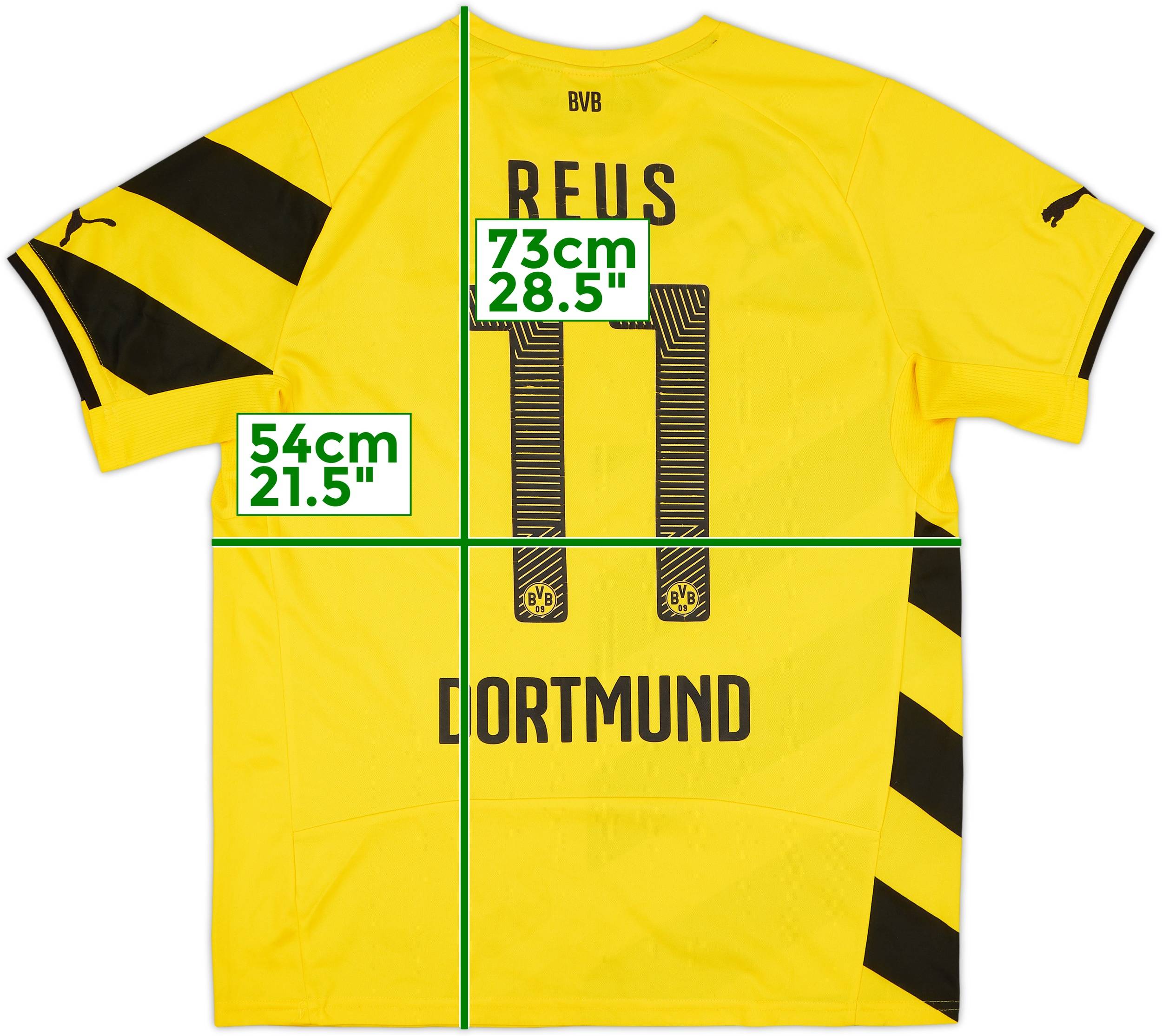 2014-15 Borussia Dortmund Home Shirt Reus #11 - 6/10 - (L)