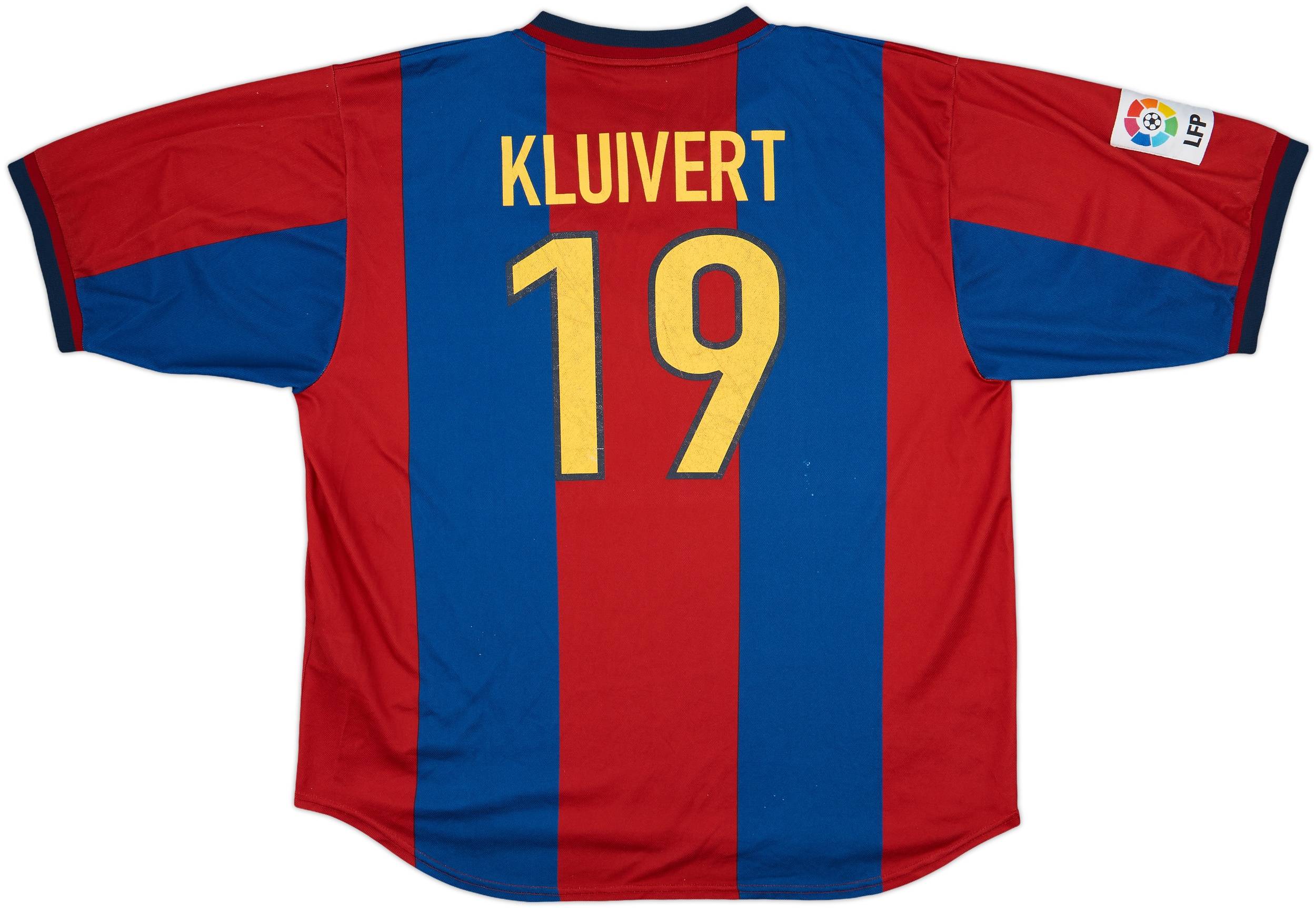 正規品Nike Barcelona 1999-01 Kluivert 9 XL 正規品Nike Barcelona 1999-01 Kluivert 9 XL - メルカリ