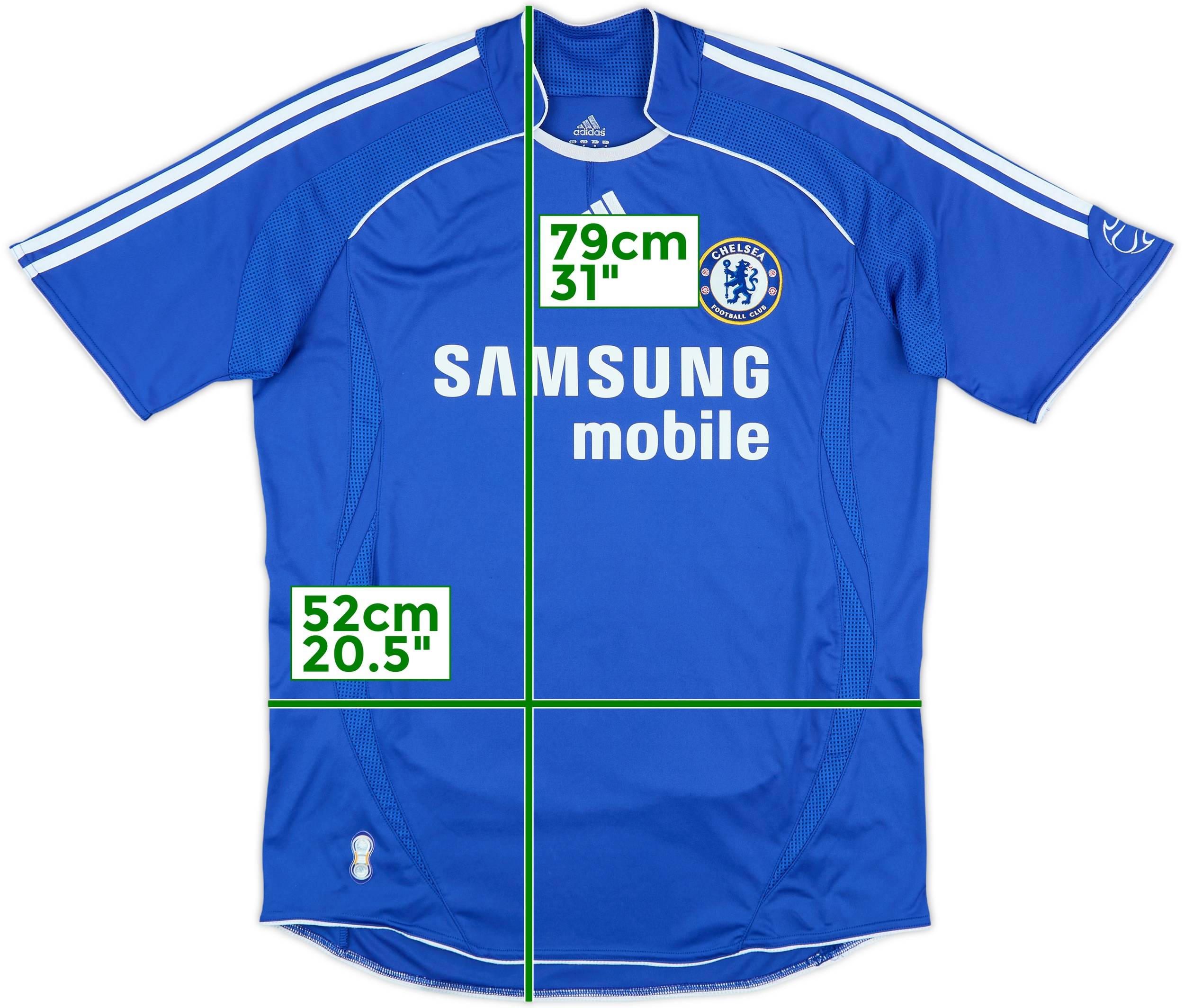 ブルーズ必見 05/06 CHELSEA Home Kit ROBBEN 16 2006-08 Chelsea Home Shirt Essien #5 - 4/10 - (XS)