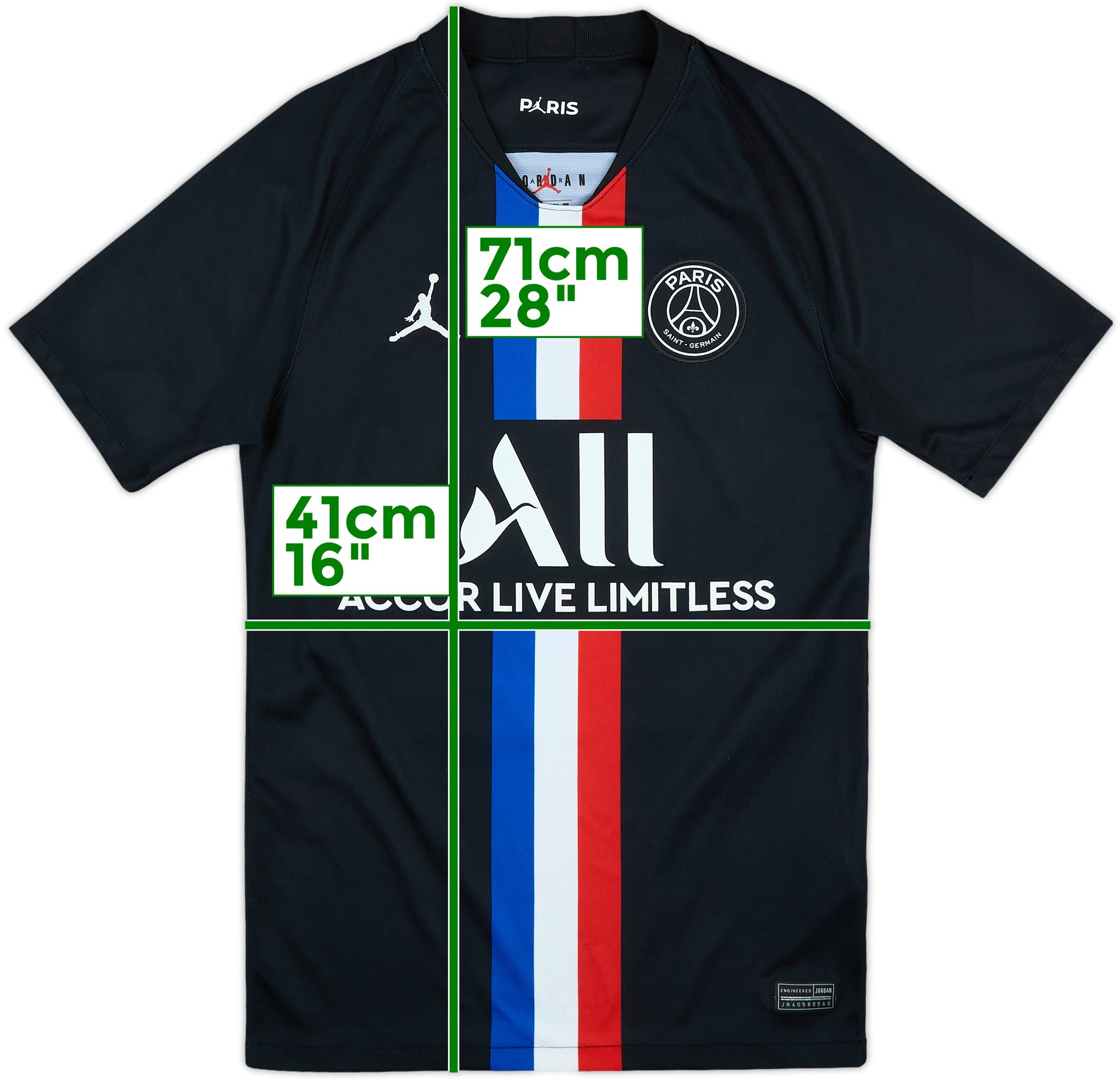 2019-20 Paris Saint-Germain Fourth Shirt Neymar Jr #10 - 9